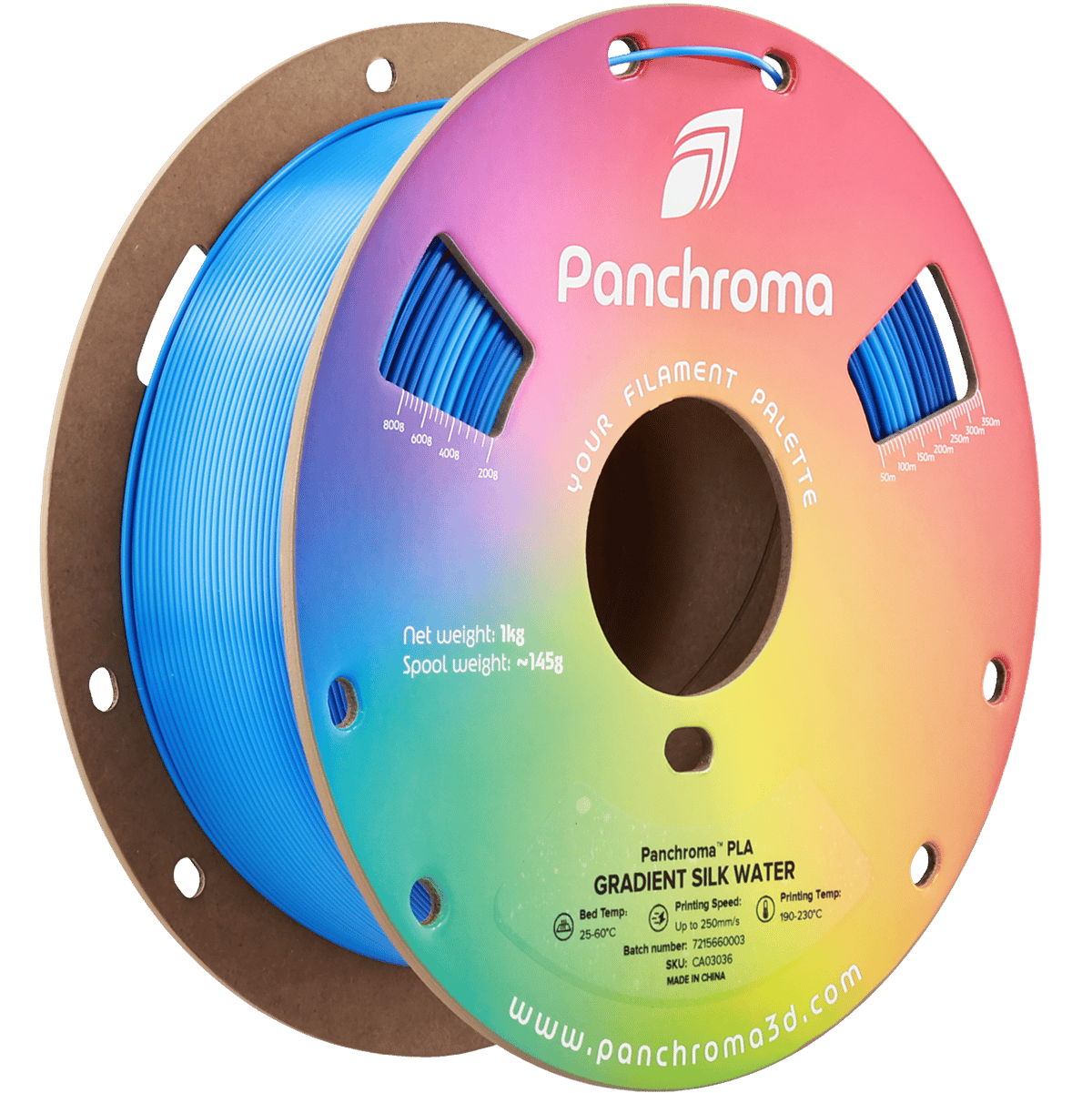 Panchroma Gradient Silk Su PLA Filament