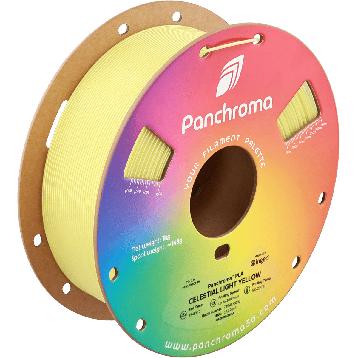 Panchroma PLA Filament Celestial Açık Sarı