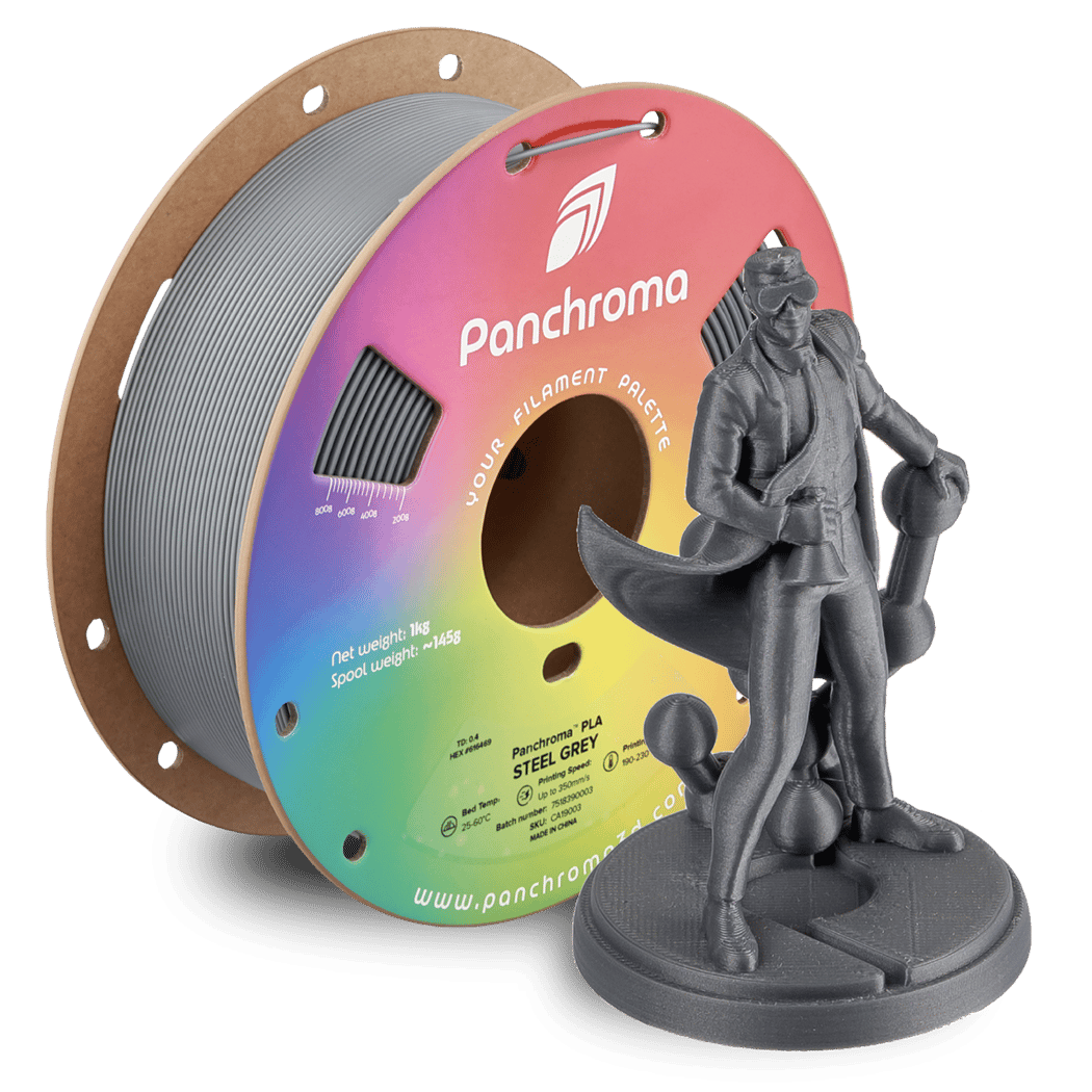 Panchroma PLA Filament Çelik Gri