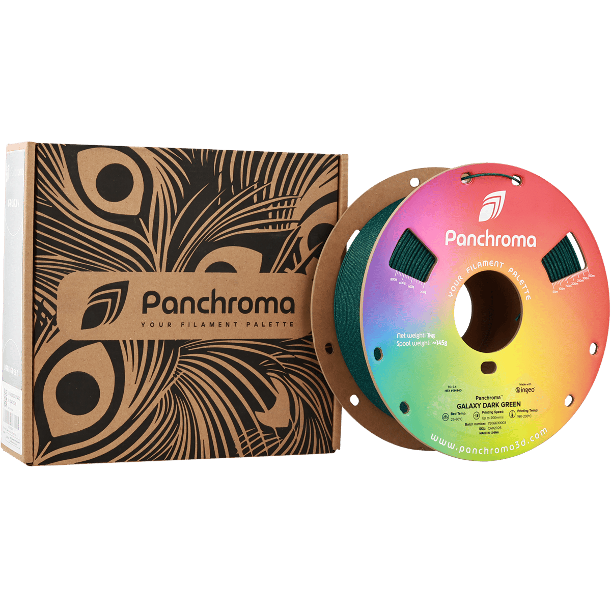 Panchroma PLA Galaxy Filament Koyu Yeşil
