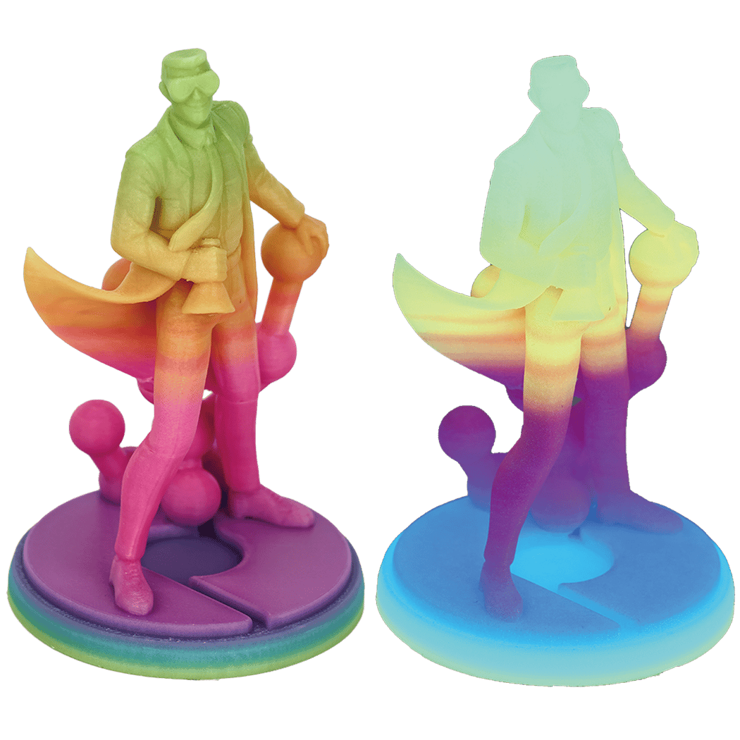 Panchroma PLA Luminous Filament Gökkuşağı - 1 kg 1.75mm