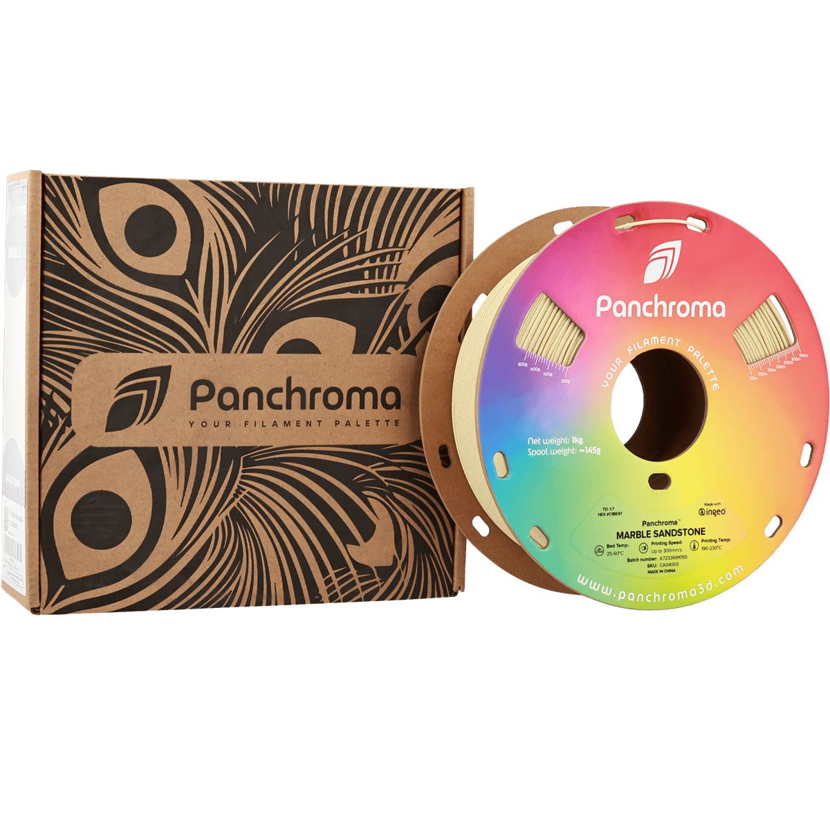 Panchroma PLA Marble Filament Kumtaşı - 1 kg 1.75mm