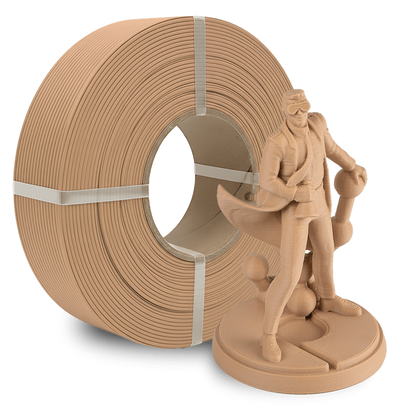 Panchroma PLA Refill Mat Ahşap Kahverengi Filament - 1kg 1.75mm