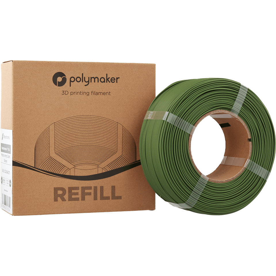Panchroma PLA Refill – Mat Askeri Koyu Yeşil Filament