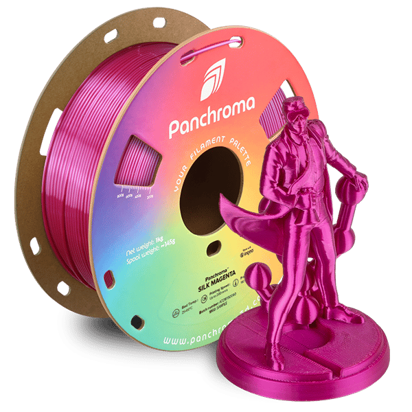 Panchroma Silk PLA Filament Macenta
