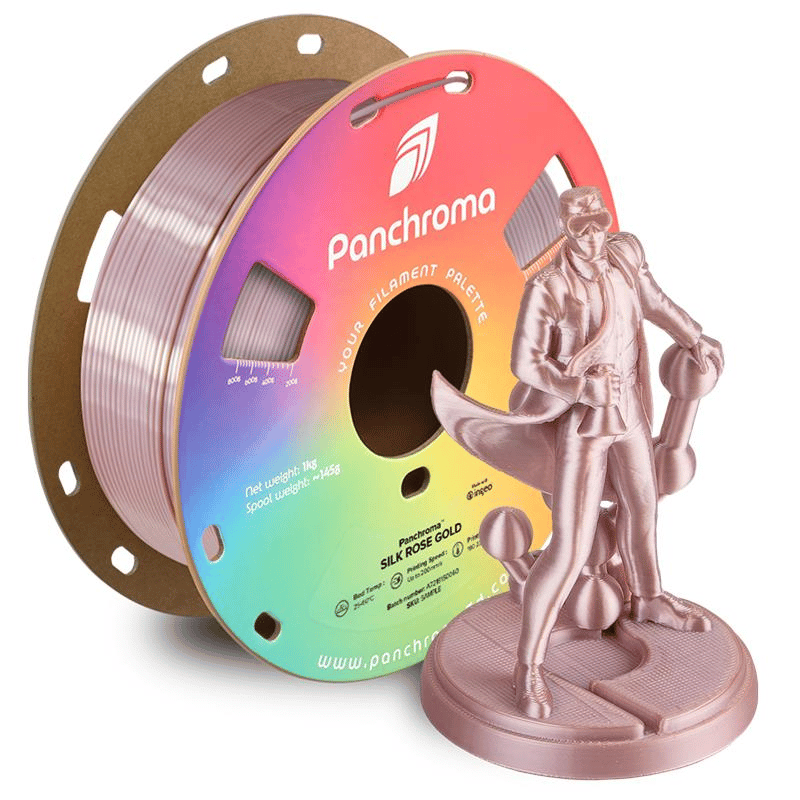 Panchroma Silk PLA Filament Pembe Altın