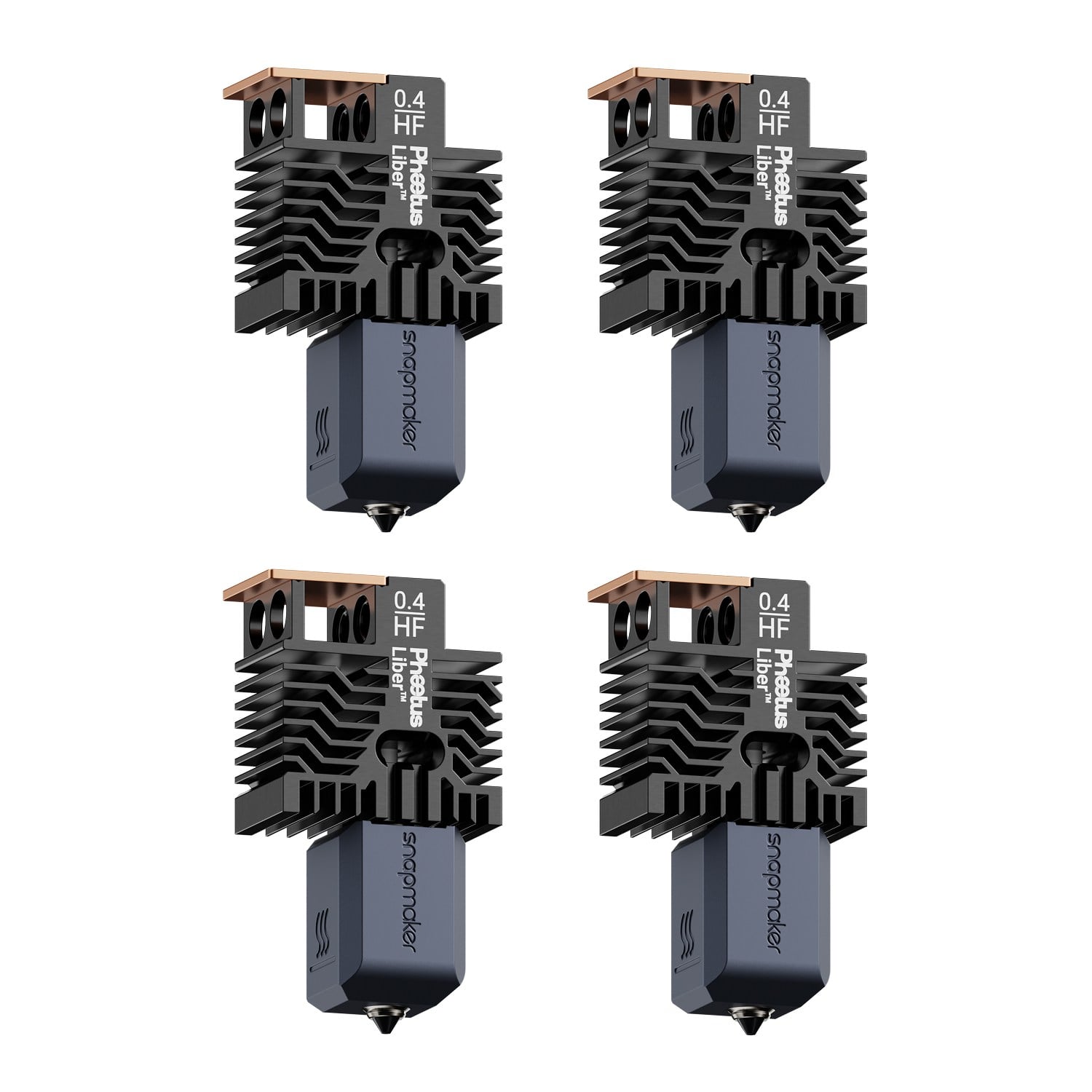 Phaetus Snapmaker U1 0.4mm Liber Hotend - Dörtlü
