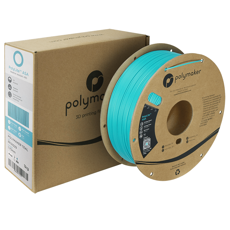 PolyLite ASA Filament Camgöbeği – UV Dayanımlı 3D Baskı