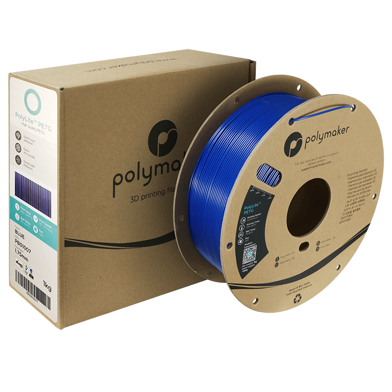 PolyLite PETG Filament Mavi – 1 kg 1.75mm
