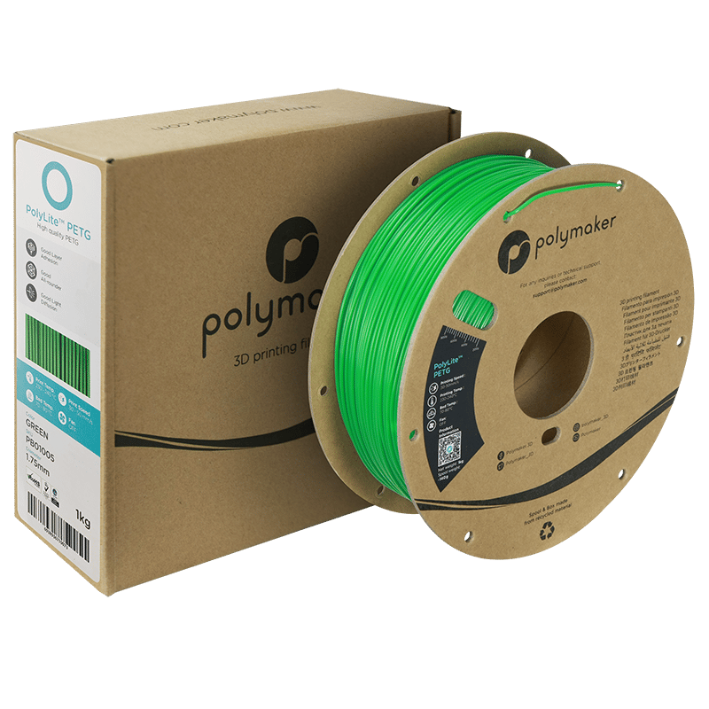 PolyLite PETG Filament Yeşil – 1 kg 1.75mm