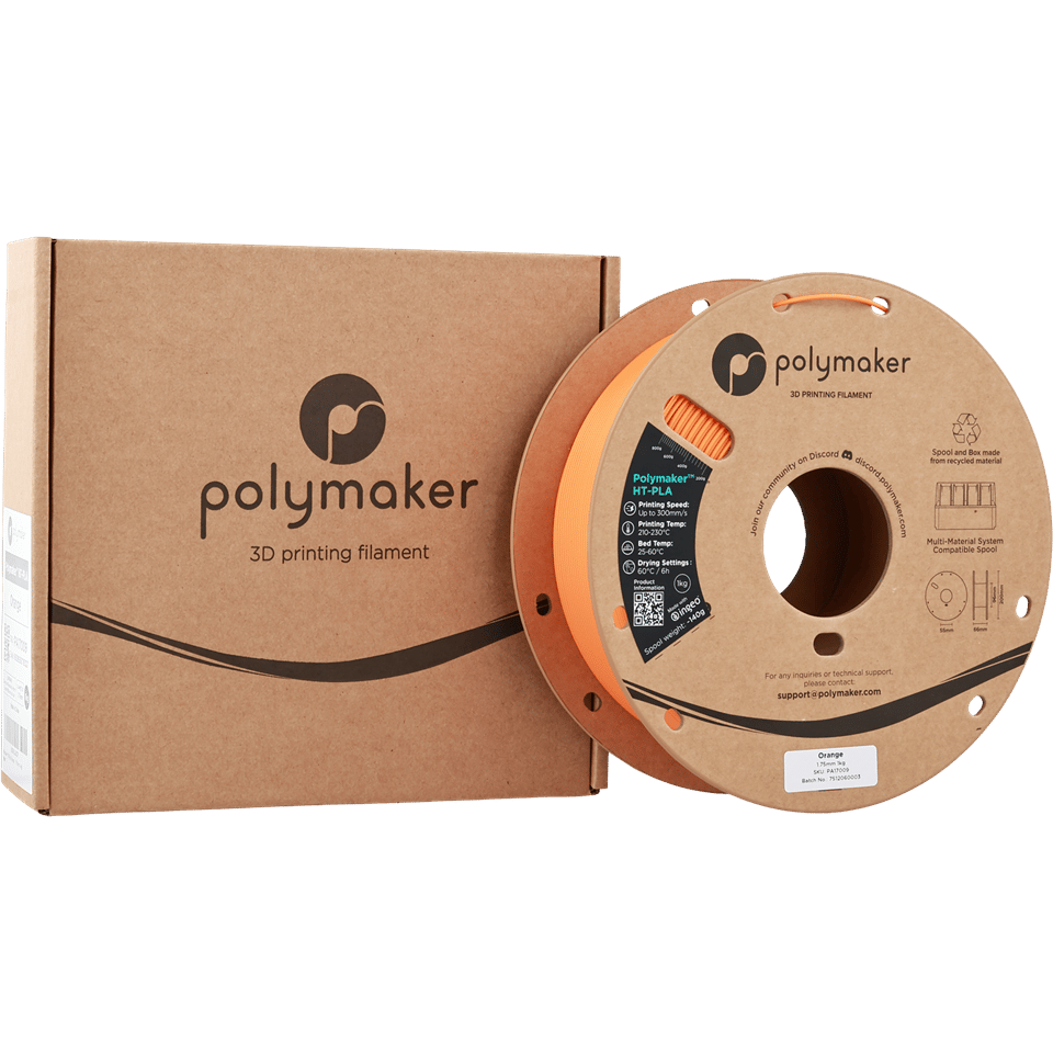 Polymaker HT-PLA Filament Turuncu