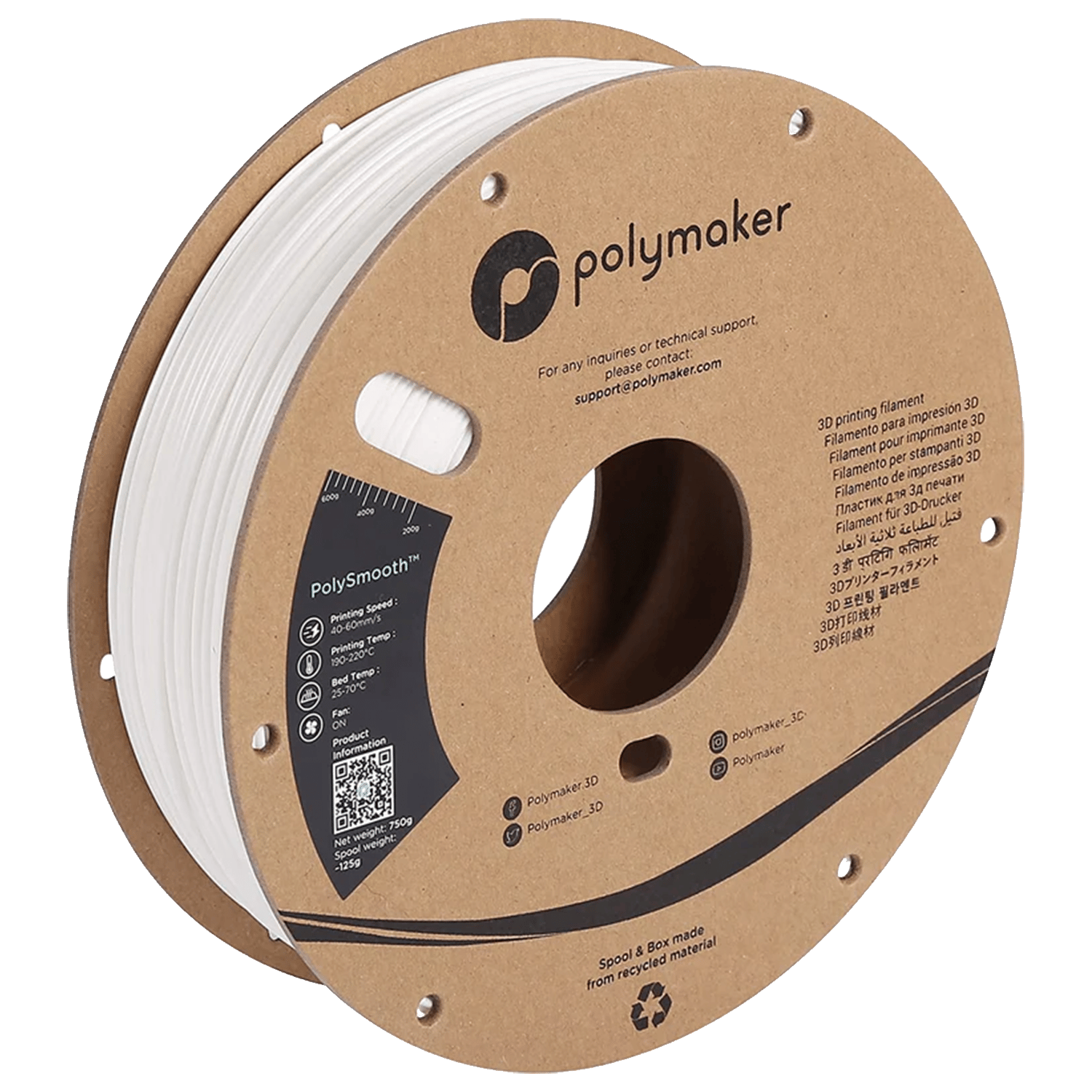 PolySmooth Filament Beyaz