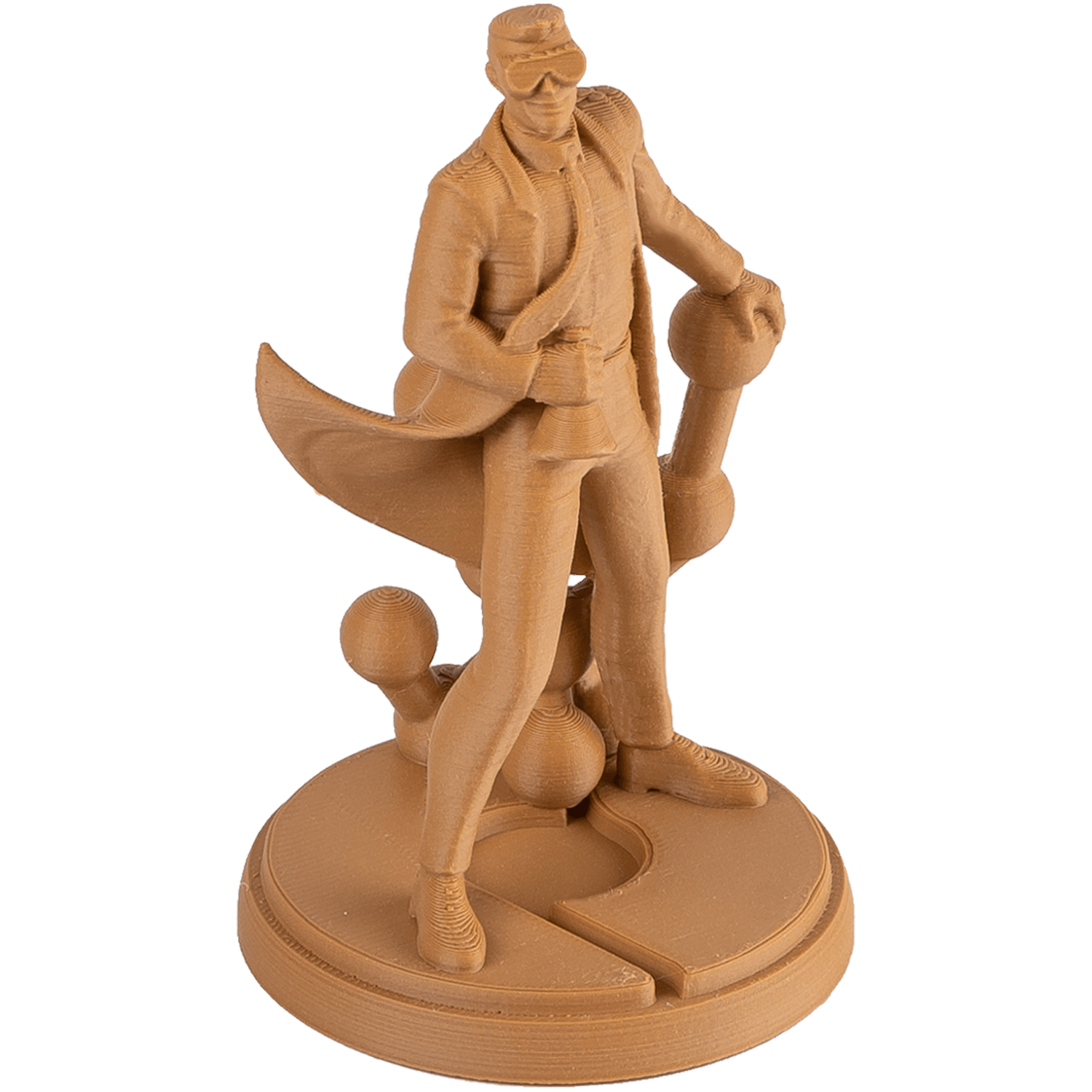 PolyTerra PLA Filament Ahşap Kahverengi - 1 kg 1.75mm