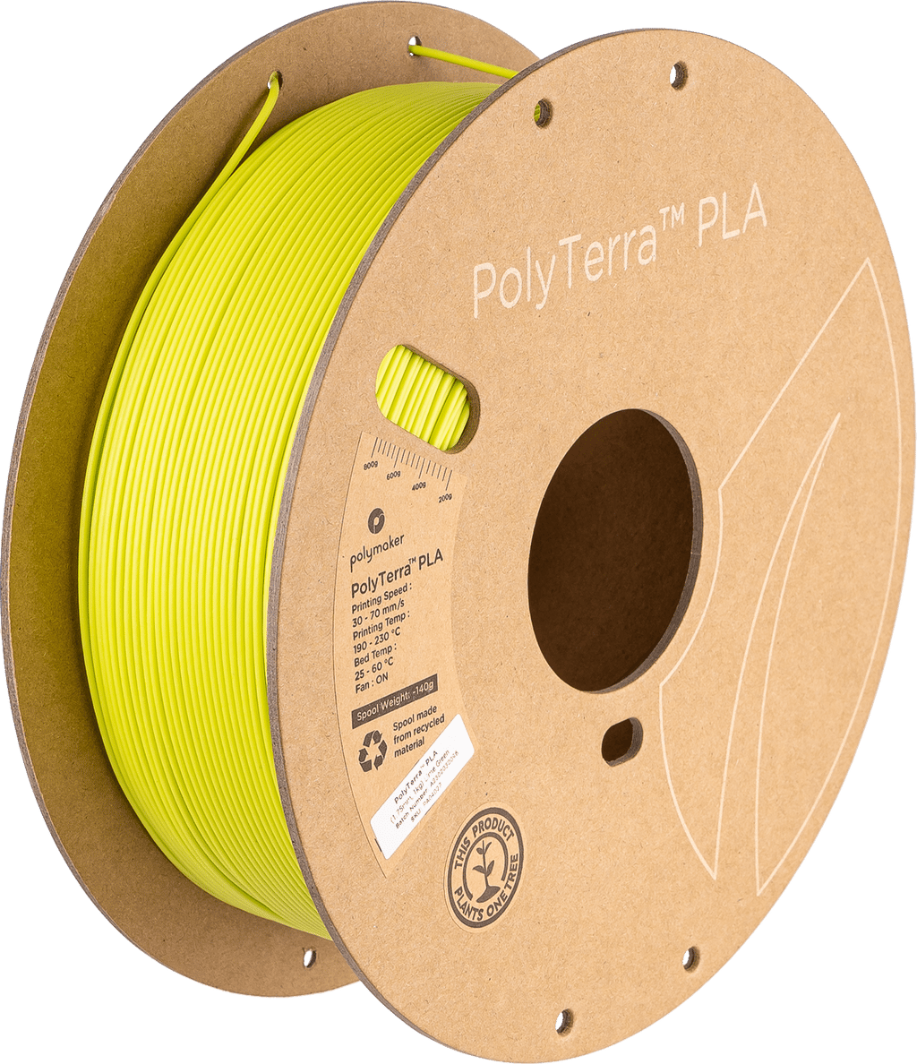 PolyTerra PLA Filament Lime Yeşil - 1 kg 1.75mm