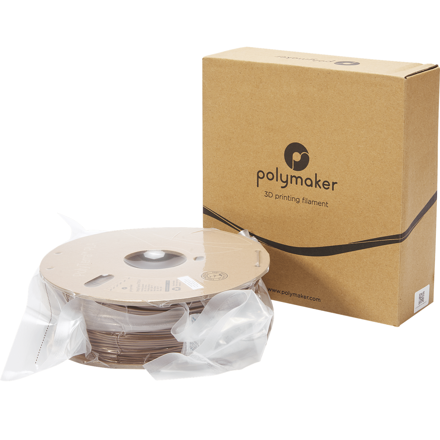 PolyTerra PLA Filament Toprak Kahverengi - 1 kg 1.75mm