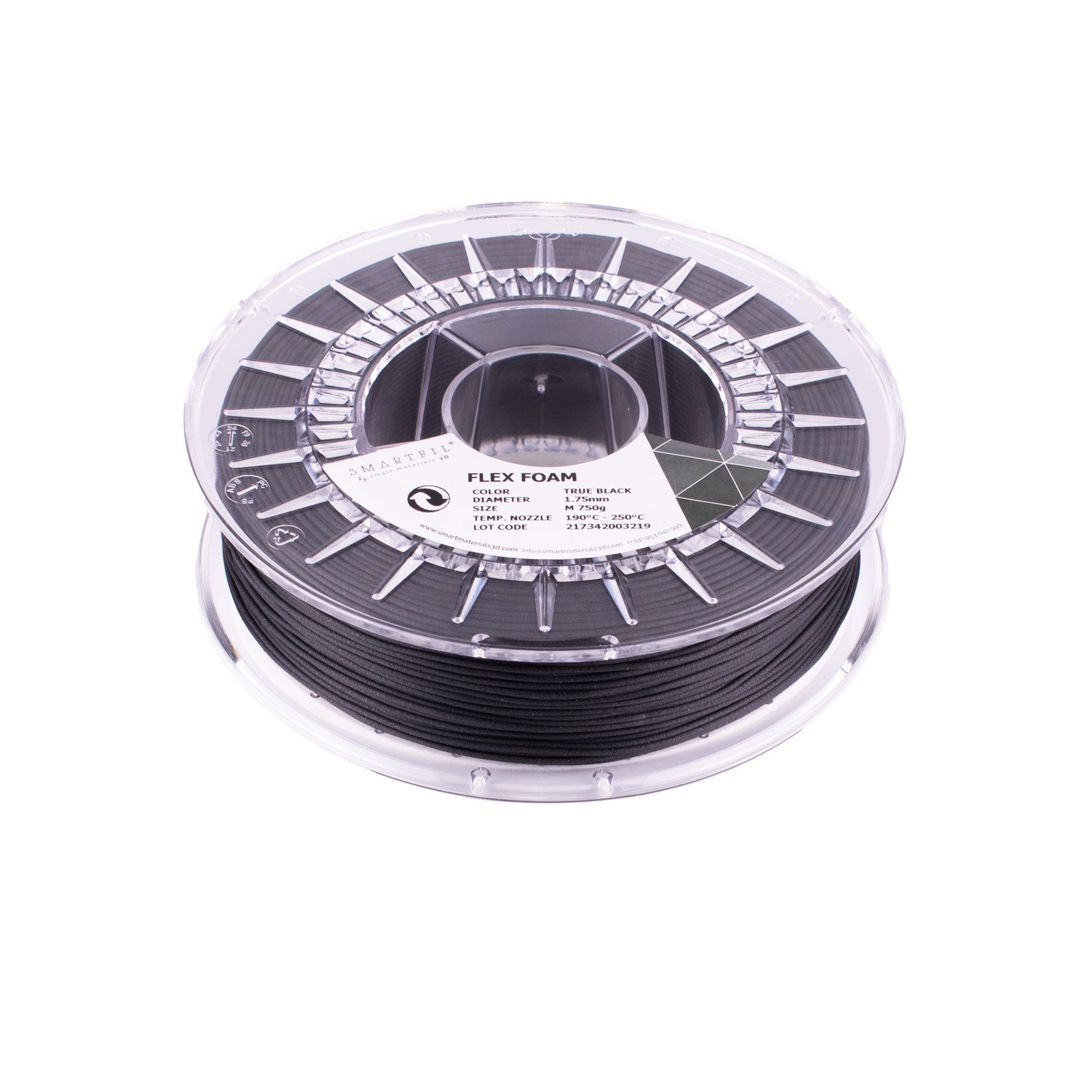 Smartfil Flex Foam Filament Siyah - 750 g 1.75mm