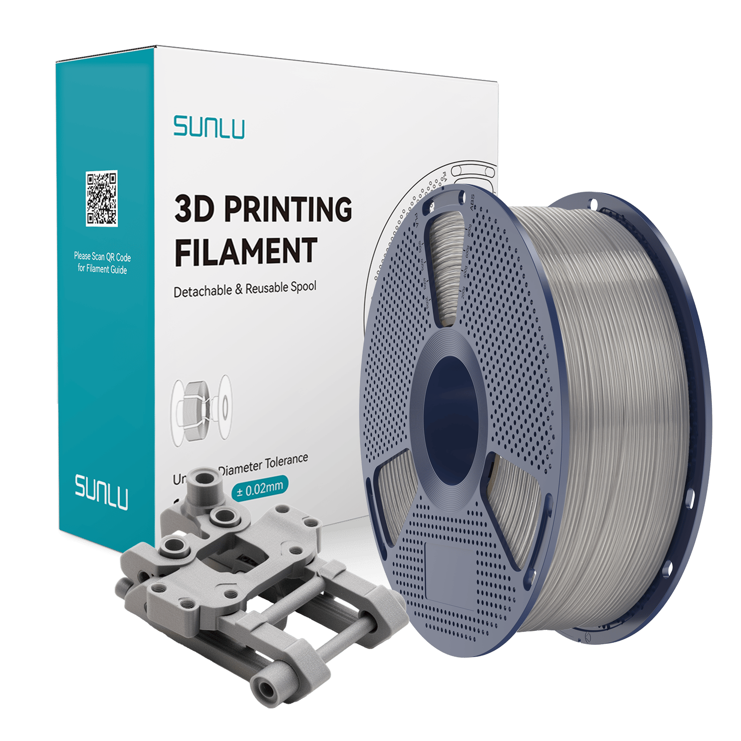 Sunlu ABS Filament Gümüş - 1 kg 1.75mm
