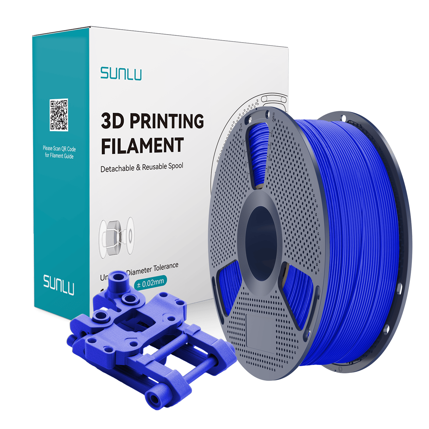 Sunlu ABS Filament Mavi - 1 kg 1.75mm