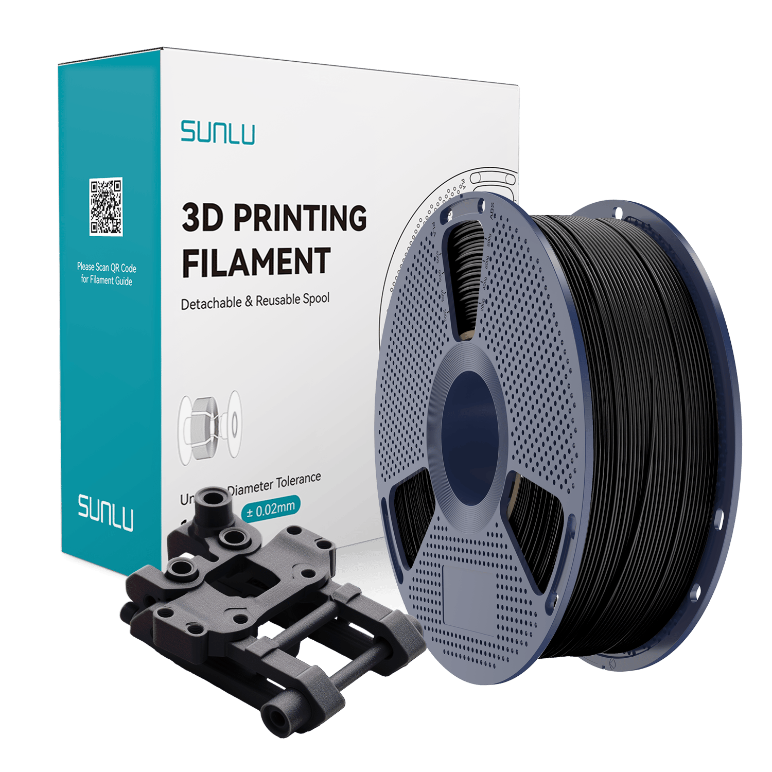 Sunlu ABS Filament Siyah - 1 kg 1.75mm