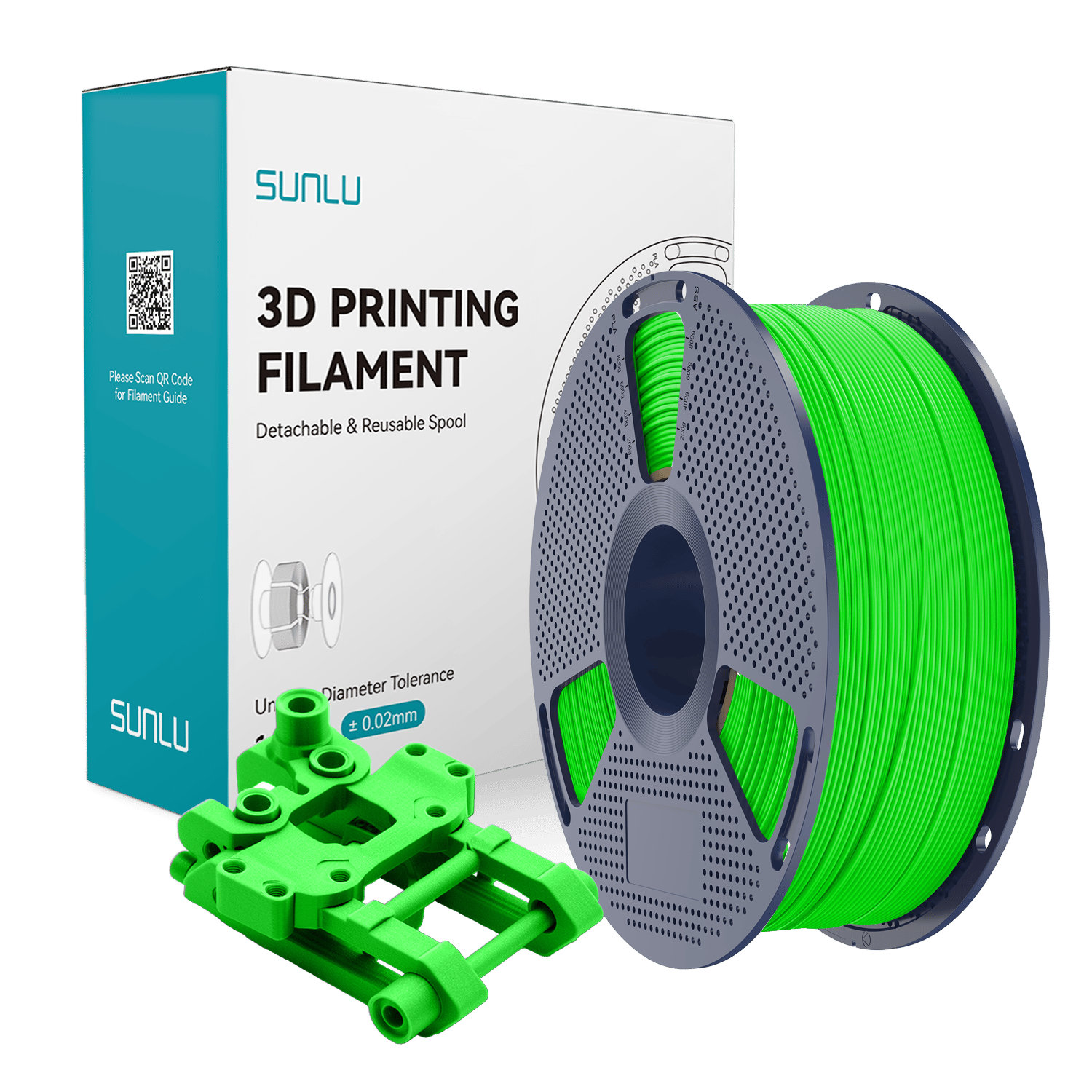 Sunlu ABS Filament Yeşil - 1 kg 1.75mm