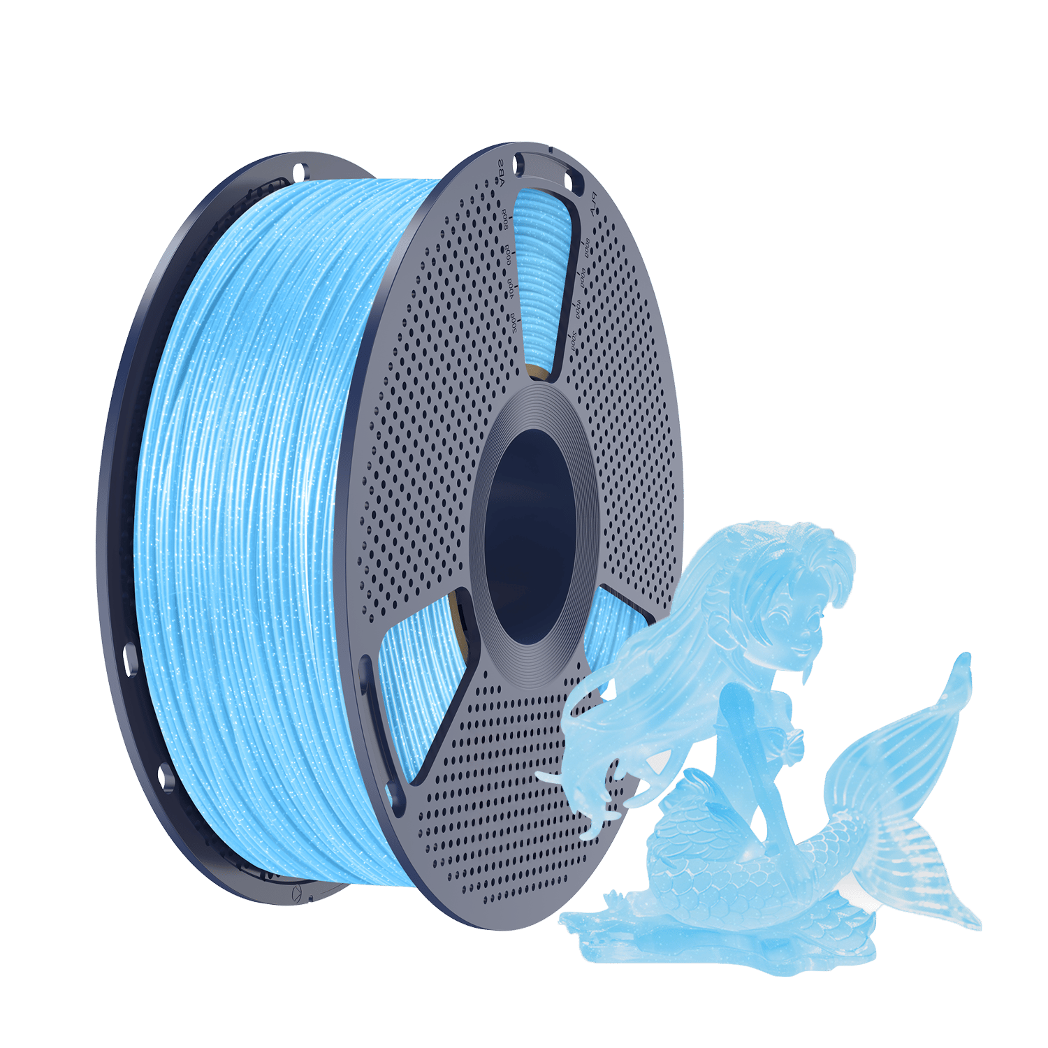 Sunlu PLA Filament Işıltılı Mavi - 1 kg 1.75mm