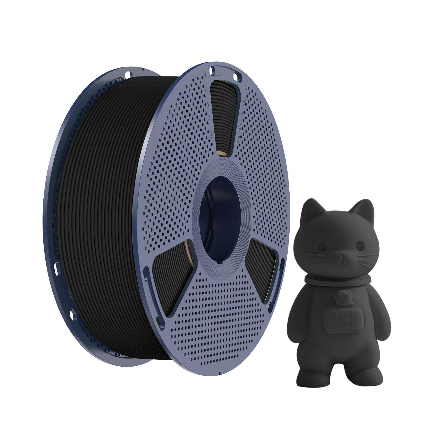 Sunlu PLA Mat Filament Siyah - 1kg 1.75mm