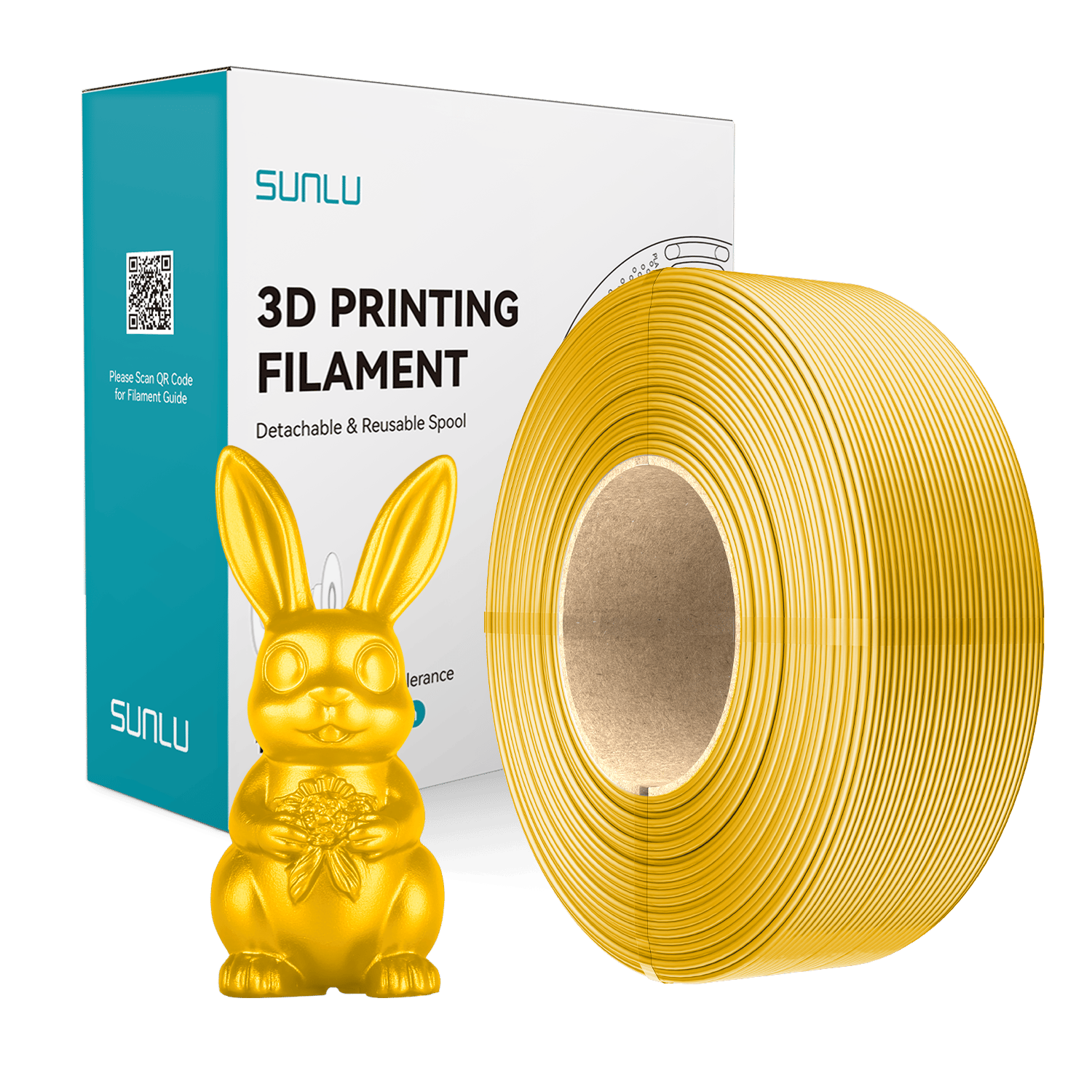 Sunlu Refill Silk PLA+ Açık Altın