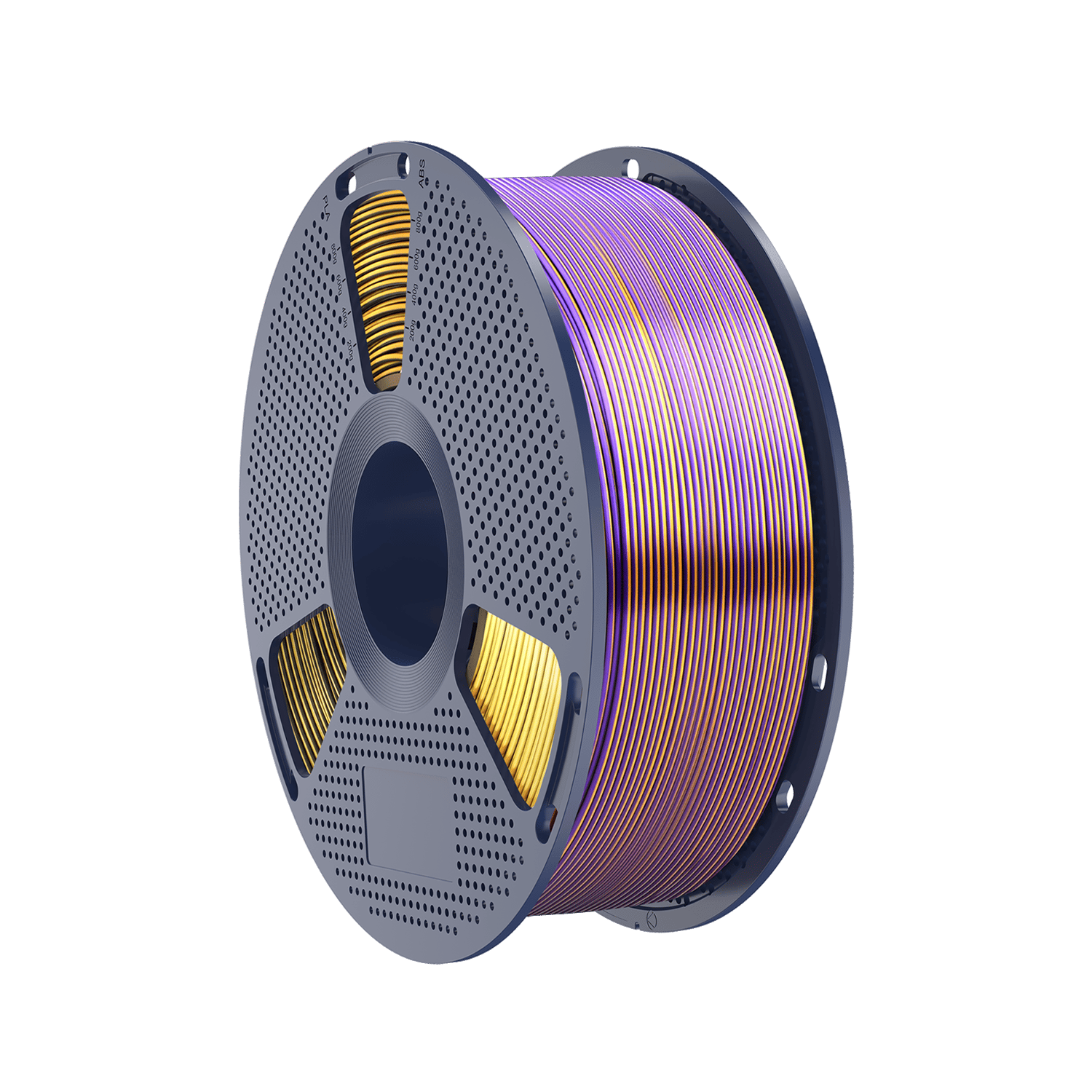 Sunlu Silk PLA+ 3 Renk Siyah – Altın – Mor - 1kg 1.75mm