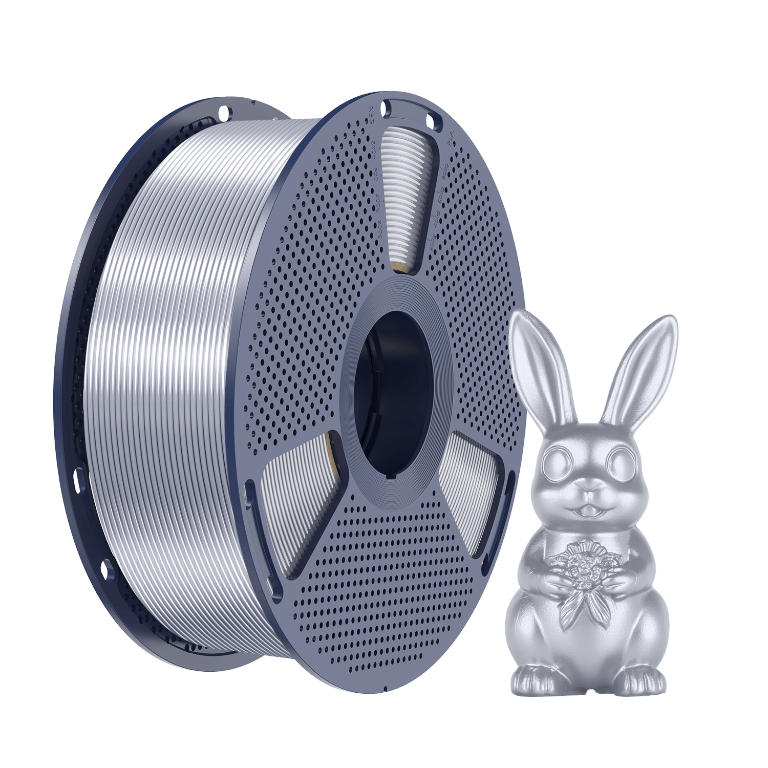 Sunlu Silk PLA+ Filament Gümüş - 1kg 1.75mm