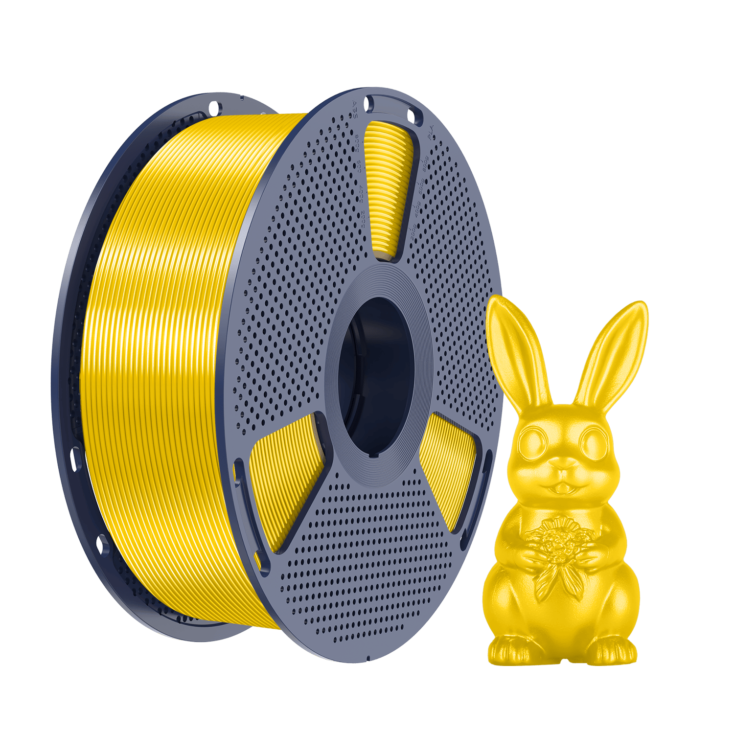 Sunlu Silk PLA+ Filament Sarı - 1kg 1.75mm