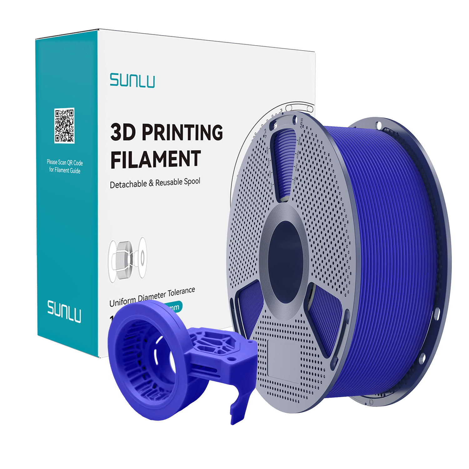 Sunlu Yüksek Hızlı PETG Filament Mat Mavi