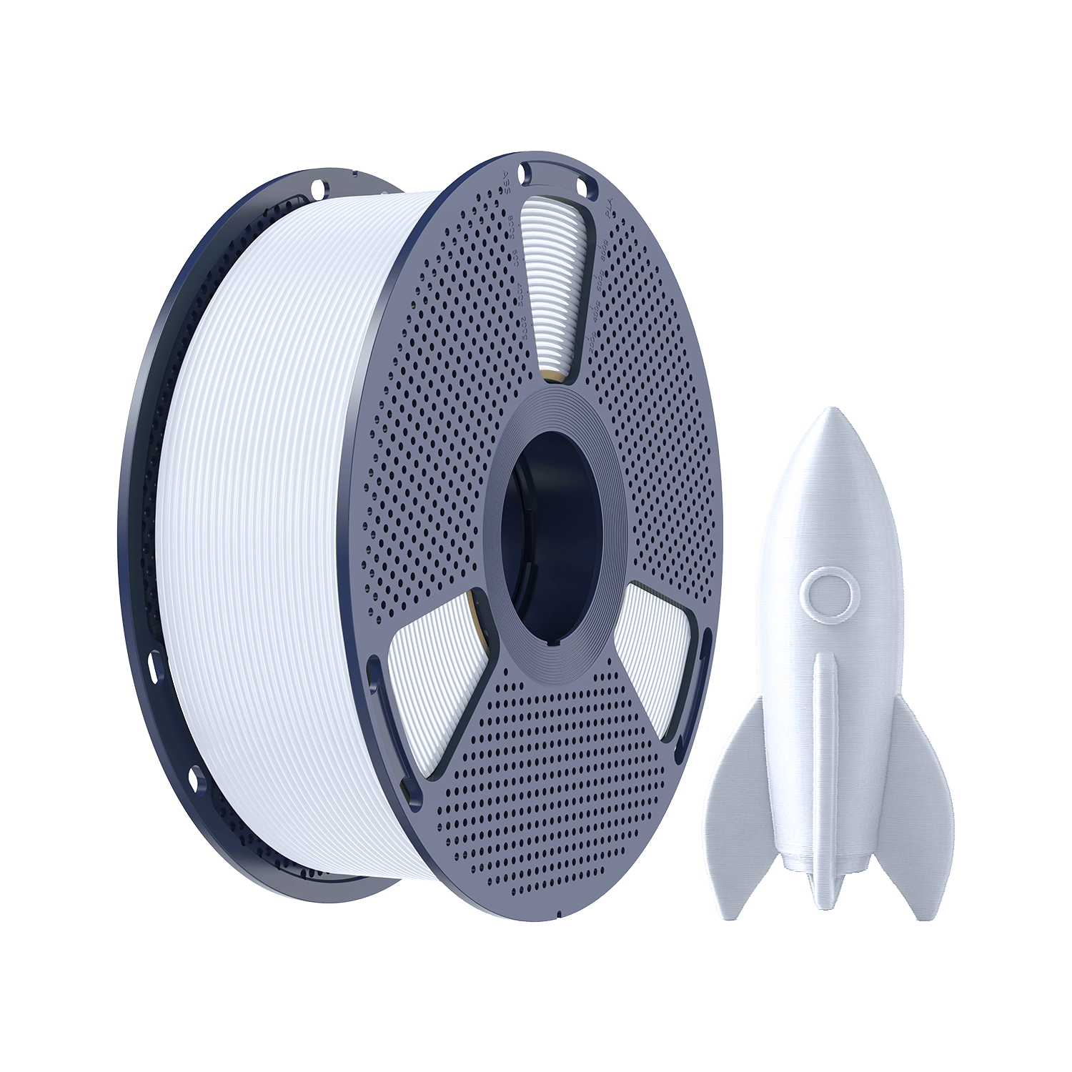 Sunlu Yüksek Hızlı PLA Filament Beyaz – 1kg 1.75mm
