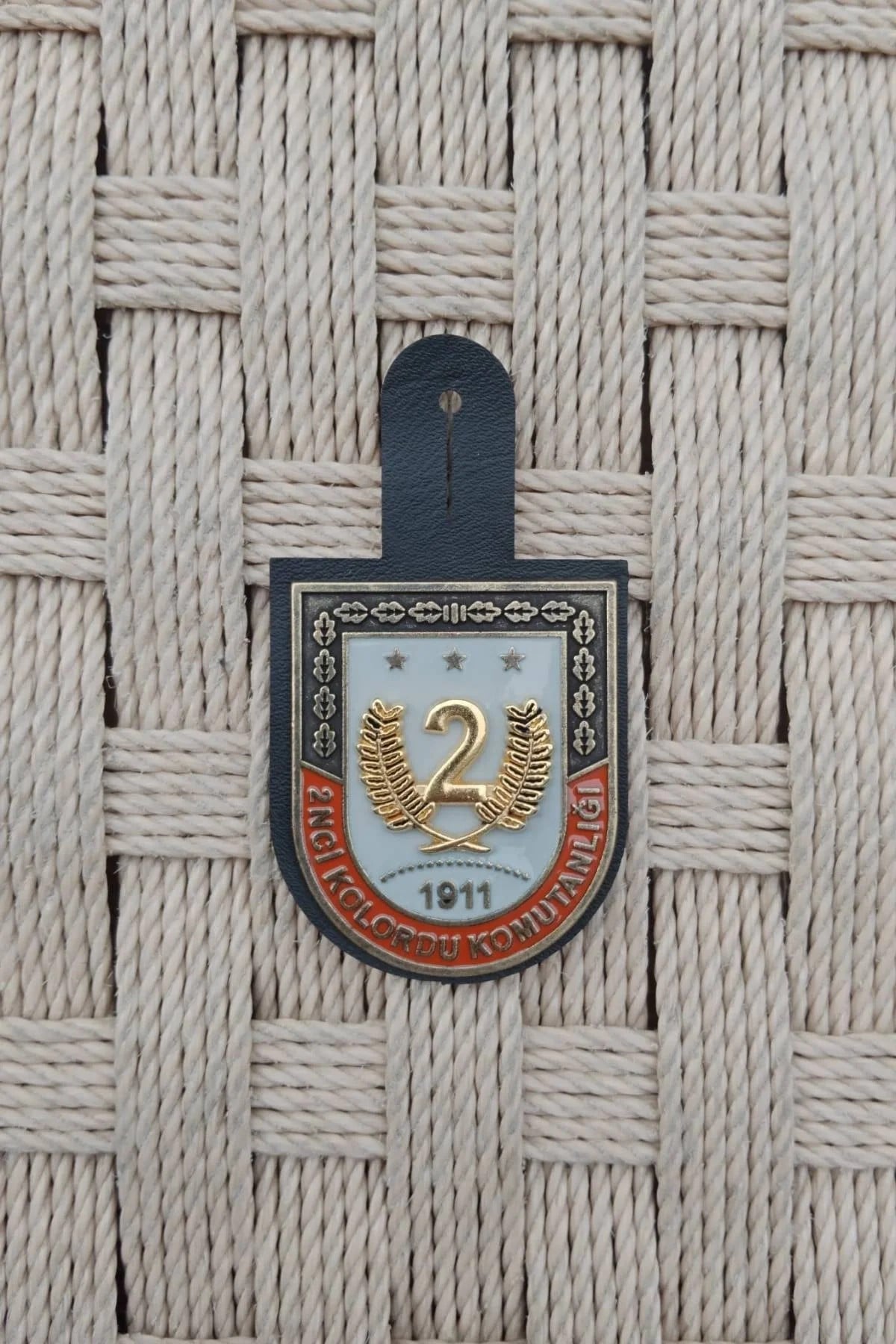 2 Nci Kolordu Komutanligi 1911 1 Nolu Harici Metal Gogus Brovesi