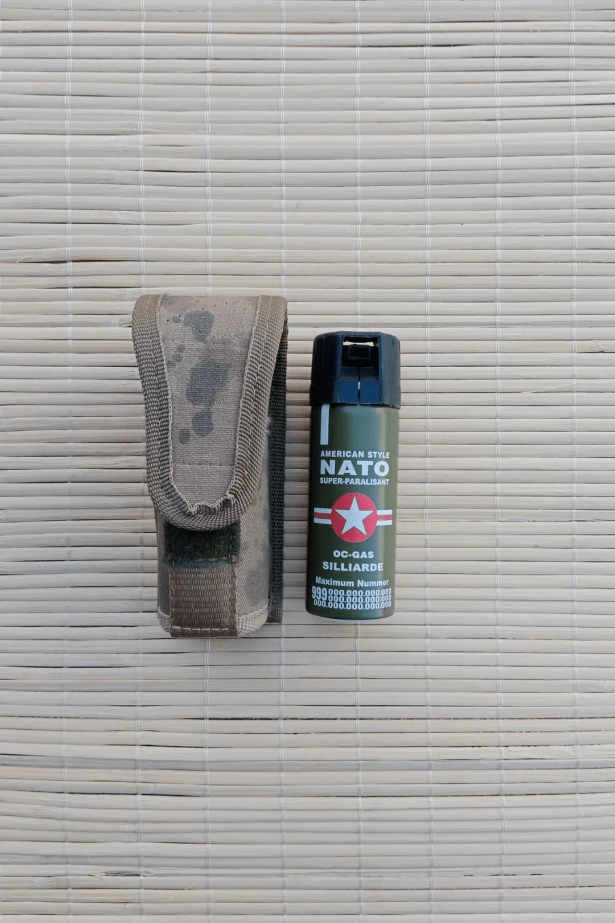 50 Ml Nato Biber Gazi Kamuflaj Renkli İmpertex Biber Gazi Kilifi