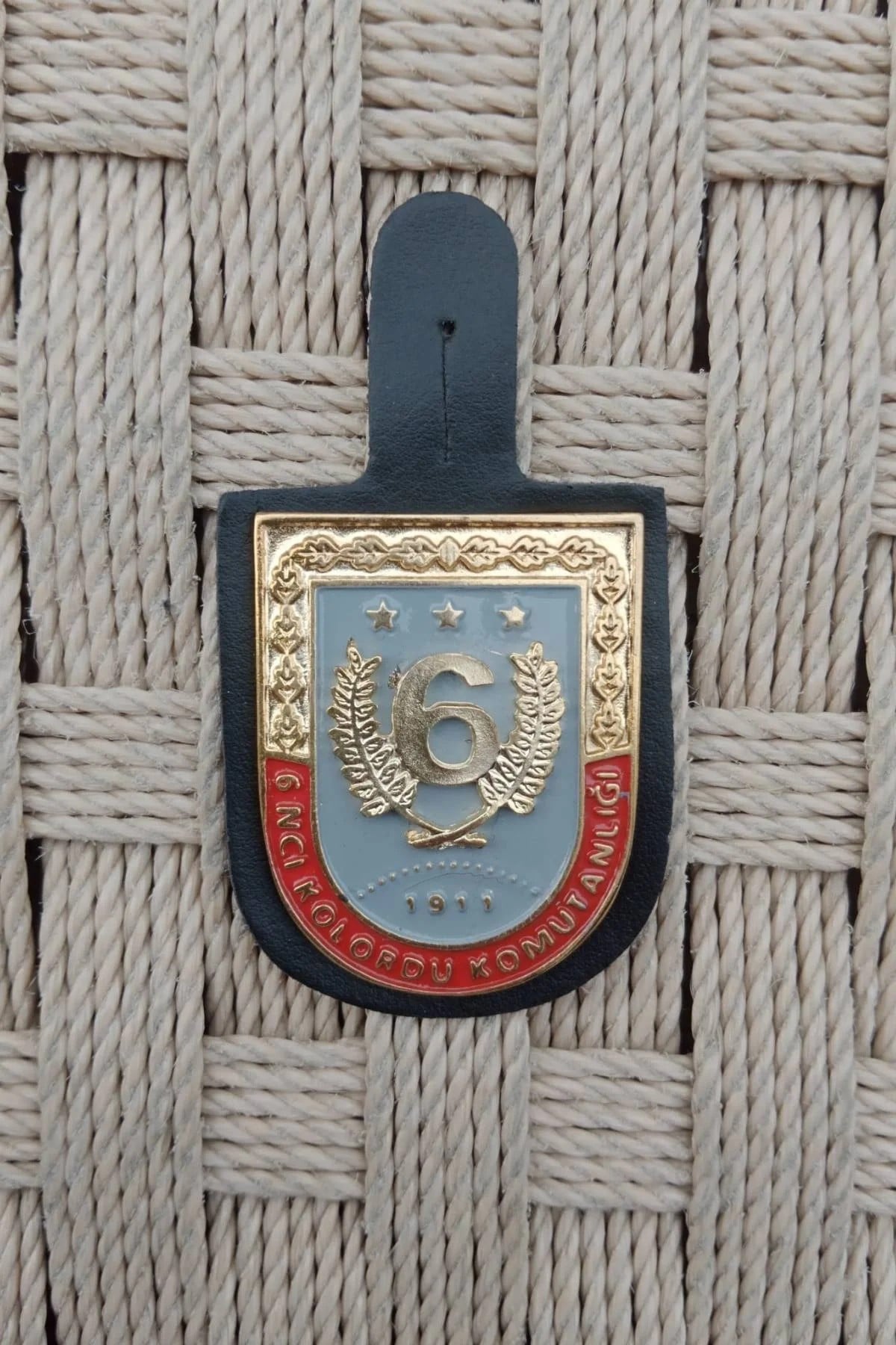 6 Nci Kolordu Komutanligi 1911 1 Nolu Harici Metal Gogus Brovesi