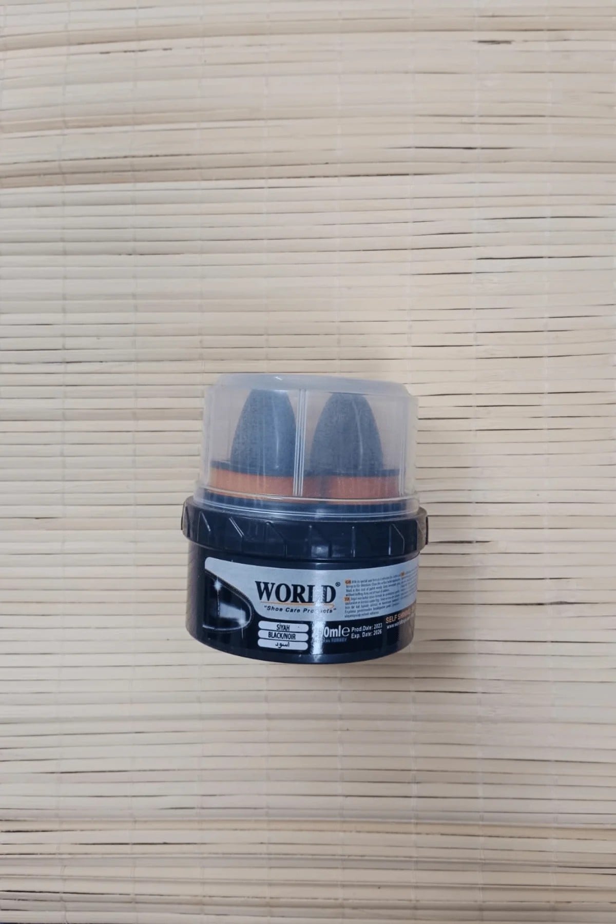 Acemi Bedelli Asker İcin 200 Ml World Sungerli Siyah Boya