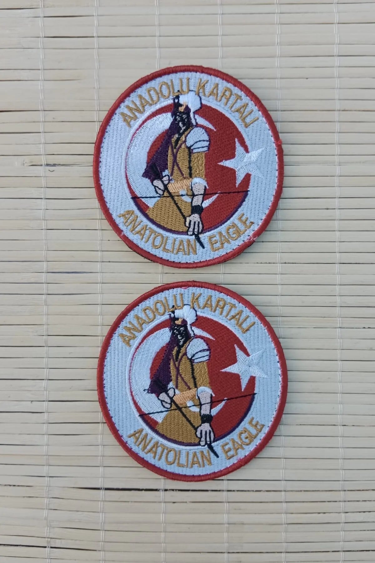 Anadolu Kartali Anatolian Eagle Nakis İslemeli Arma Pec Patch
