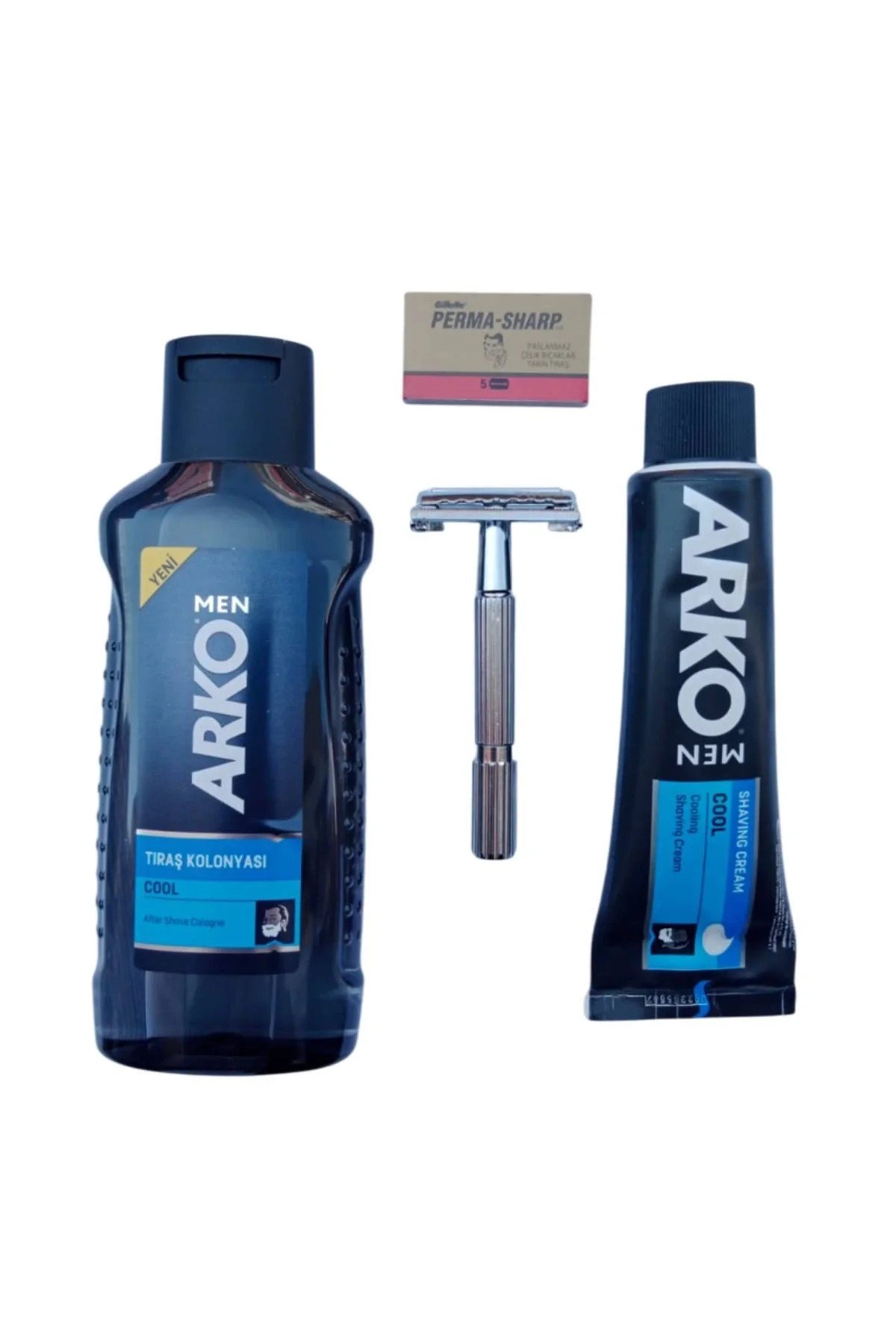 Arko Men Cool Tras Kolonyasi Arko Men Cool Tras Kremi Jel Tima 779 Tras Makinasi Perma Sharp Jilet Tras Seti