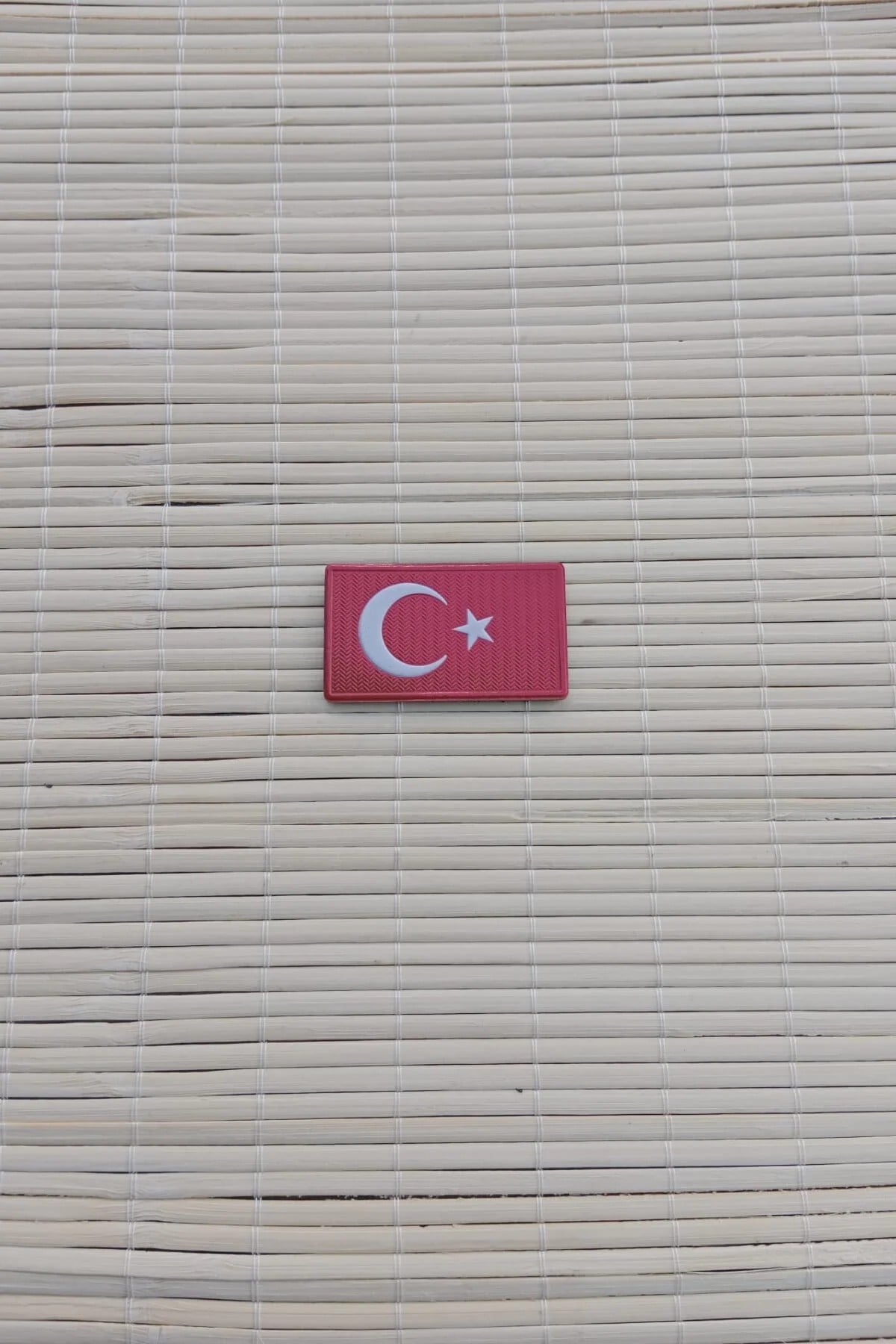 Asayis 3d Tpu Plastik Kirmizi Zemin Gogus Arma Patch Pec Bayrak