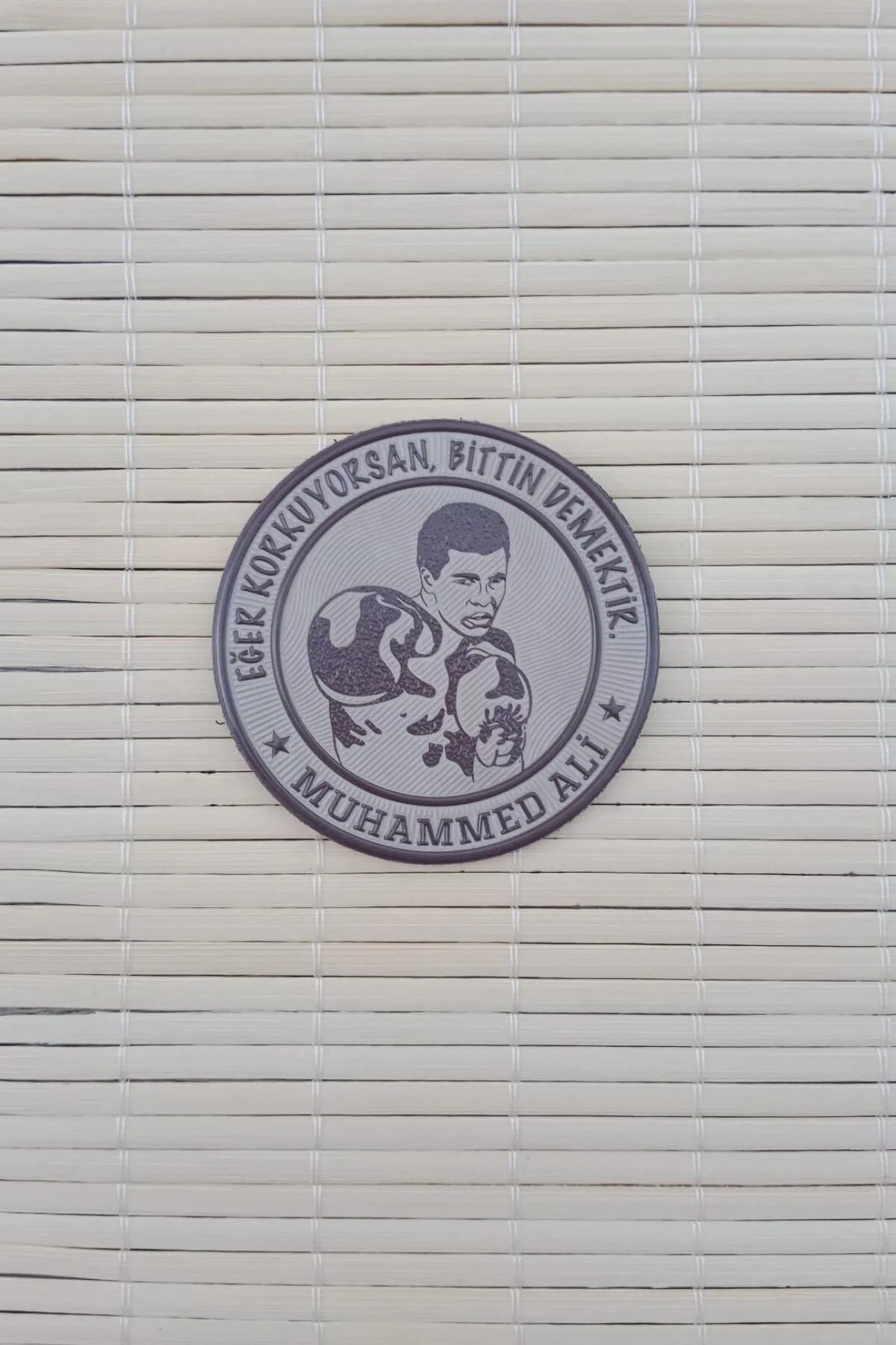 Eger Korkuyorsaniz Bittiniz Demektir 3d Tpu Termoplastik Gogus Arma Pec Patch