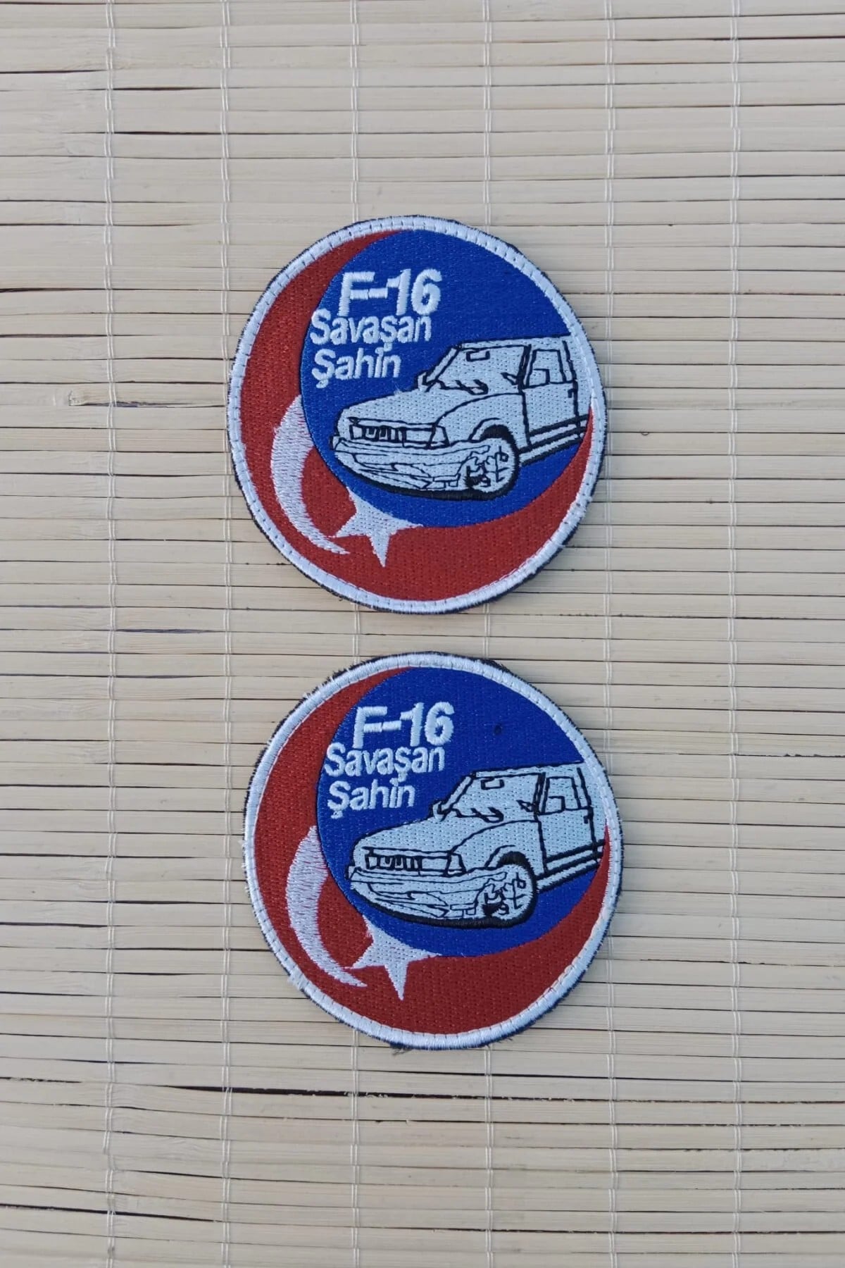 F 16 Savasan Sahin Nakis İslemeli Arma Pec Patch