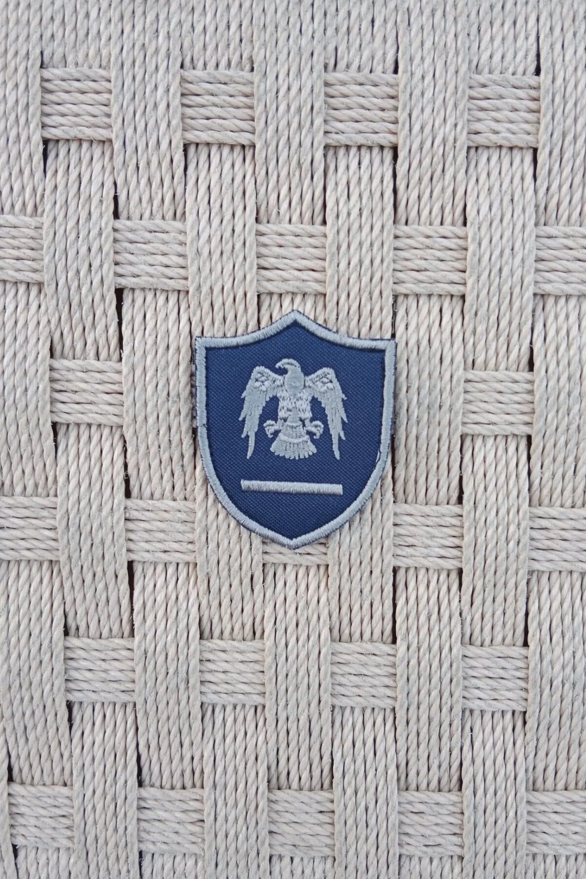 Hava Kuvvetleri Astegmen Lacivert Zemin Kartal Nakisli Mini Polar Rutbe Arma
