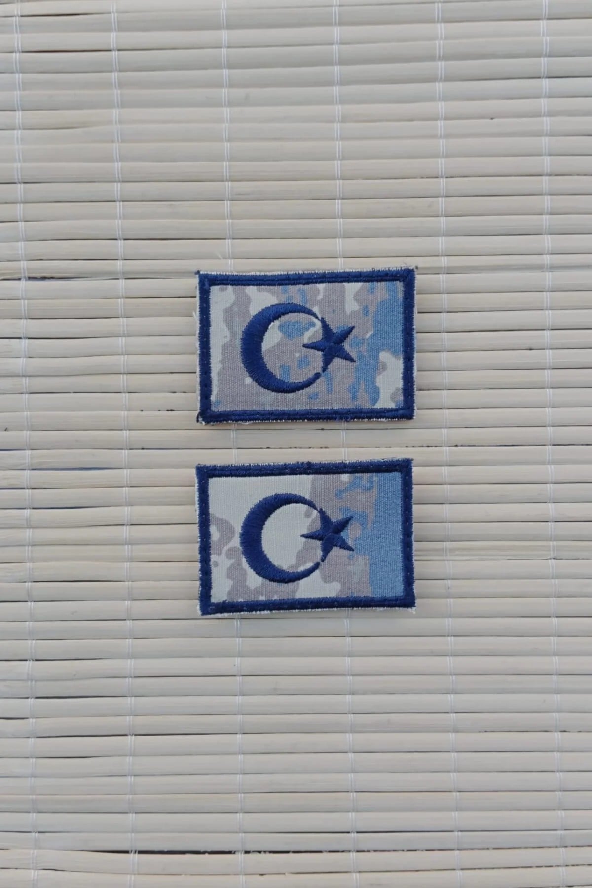 Hava Kuvvetleri Kamuflaj Renkli Nakis İslemeli Arma Pec Patch Bayrak