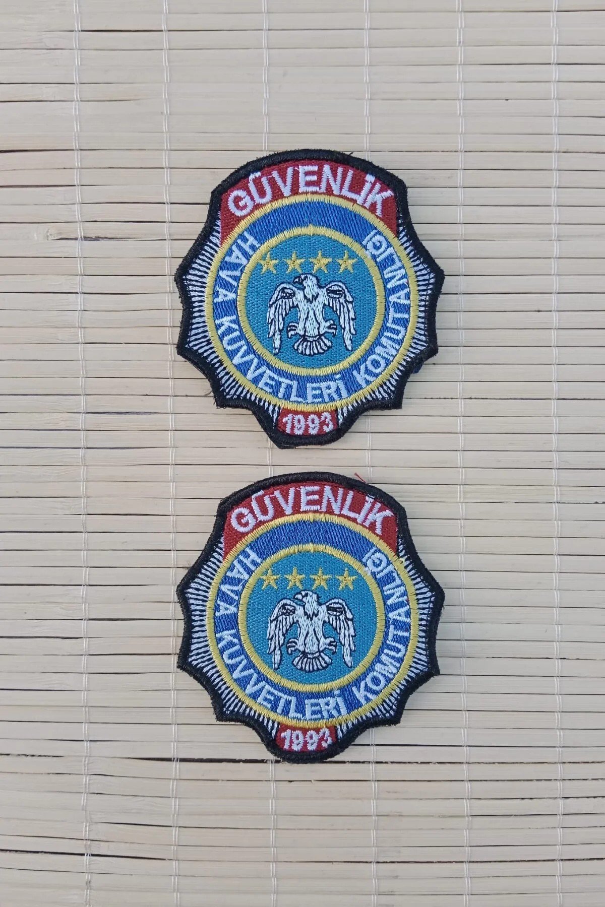 Hava Kuvvetleri Komutanligi Guvenlik 1993 Nakis İslemeli Arma Pec Patch