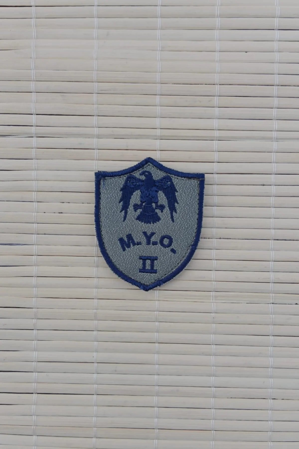 Hava Kuvvetleri Meslek Yuksek Okulu Myo 2 Gri Zemin Kartal Nakisli Mini Tisort Rutbe