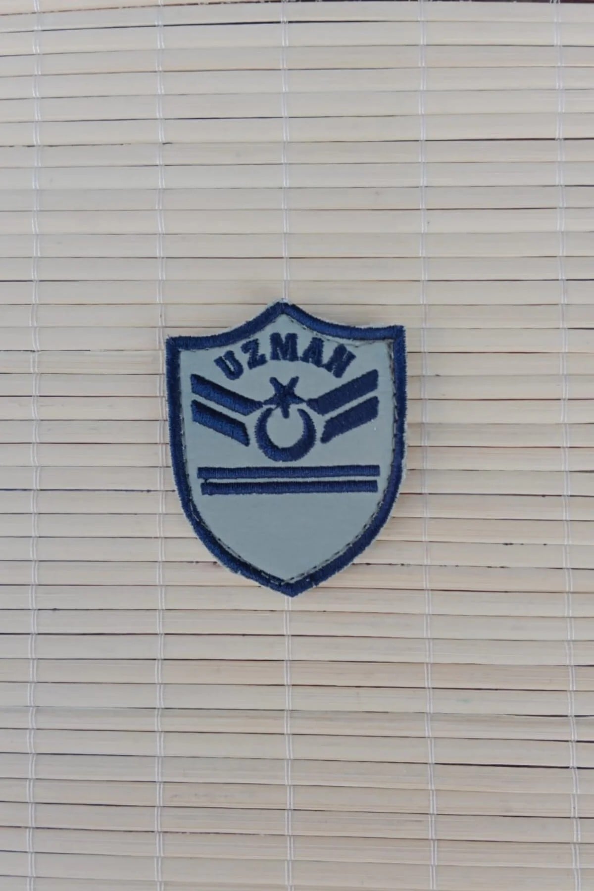 Hava Kuvvetleri Uzman Cavus 2 Kademe Gri Zemin Nakisli Mini Tisort Rutbe