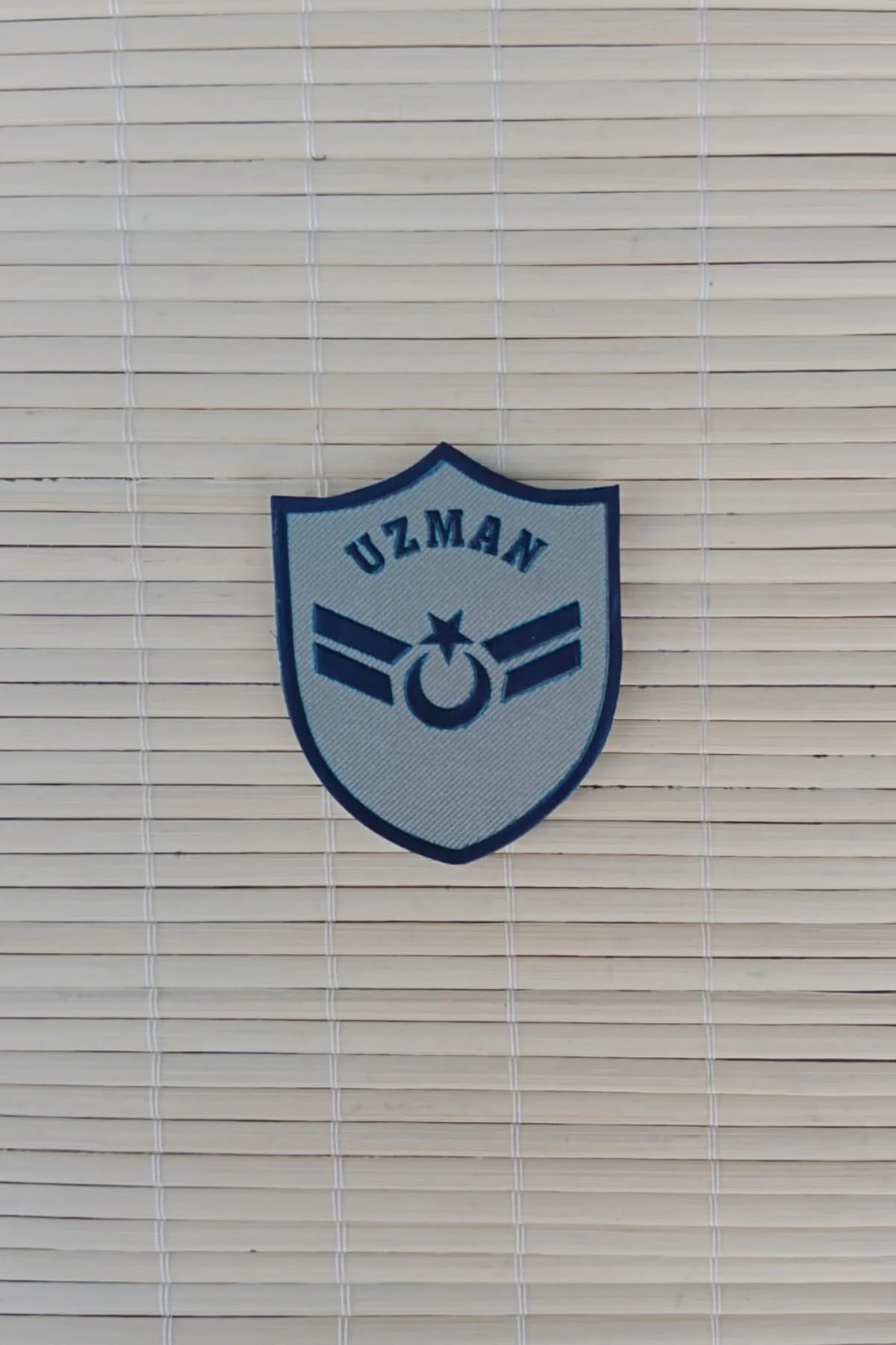 Hava Kuvvetleri Uzman Cavus Gri Zemin Nakisli Mini Tisort Rutbe