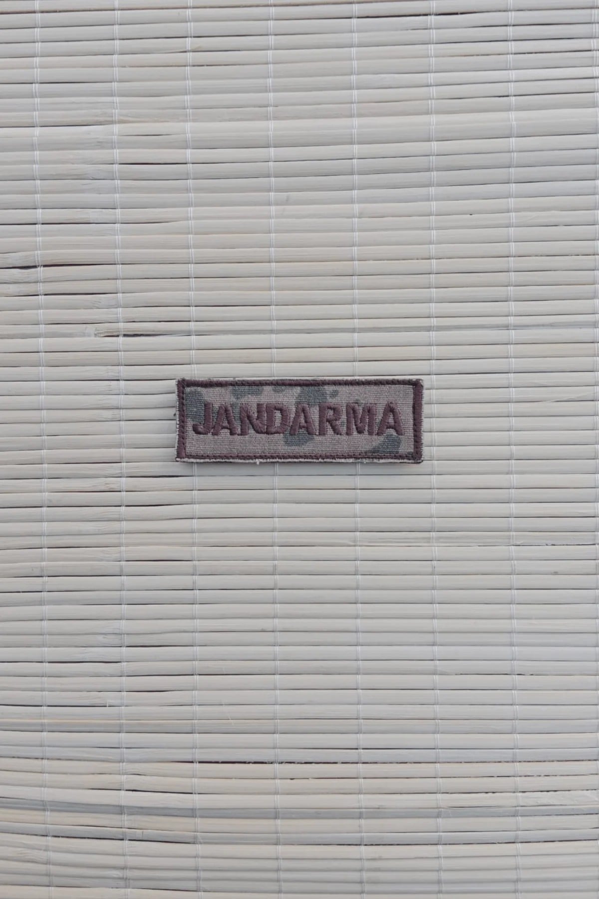 Jandarma Kamuflaj Renkli Jandarma Yazisi Gogus Arma Patch Pec