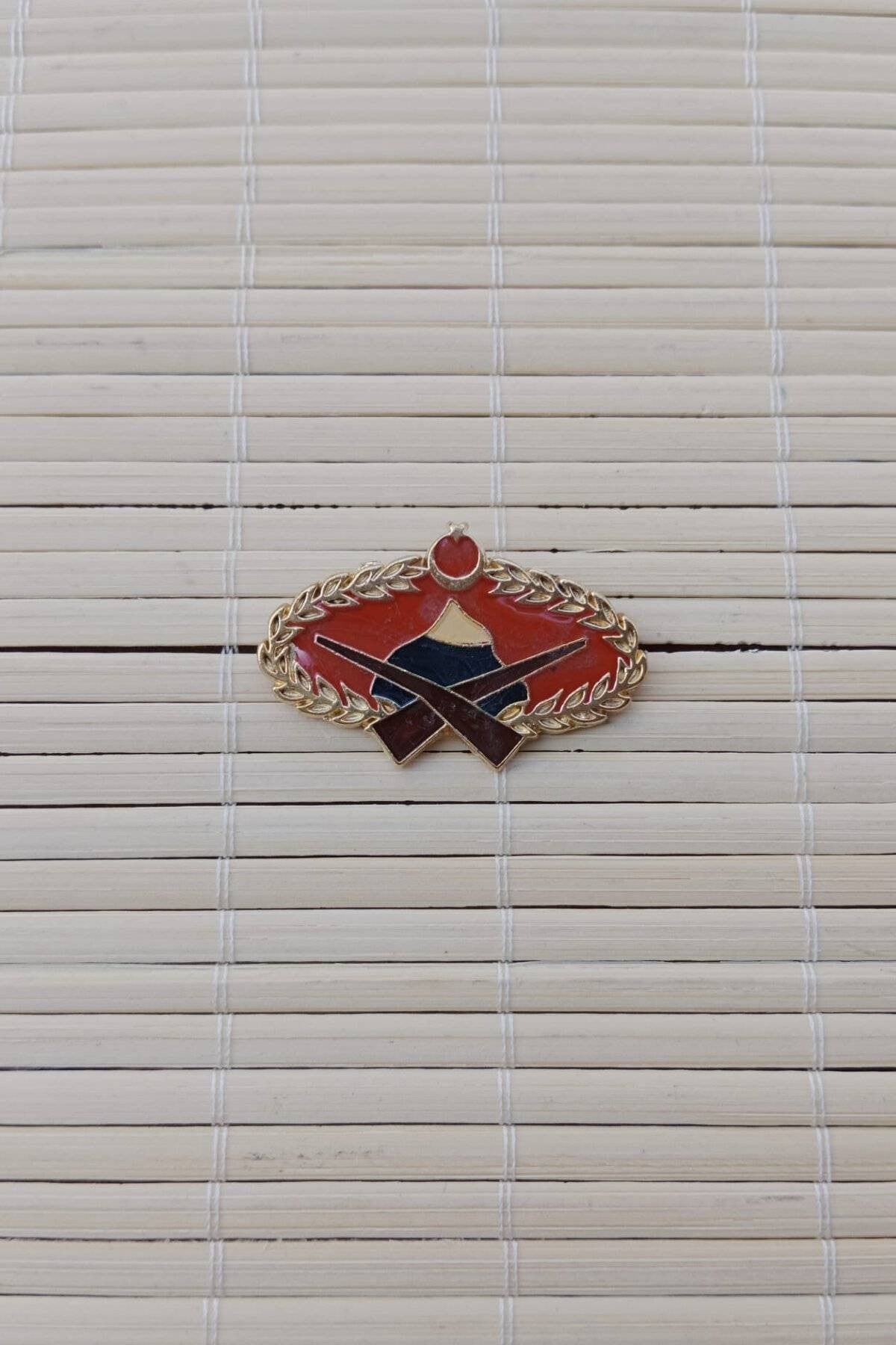 Jandarma Komando Temel İc Guvenlik Metal Gogus Brovesi