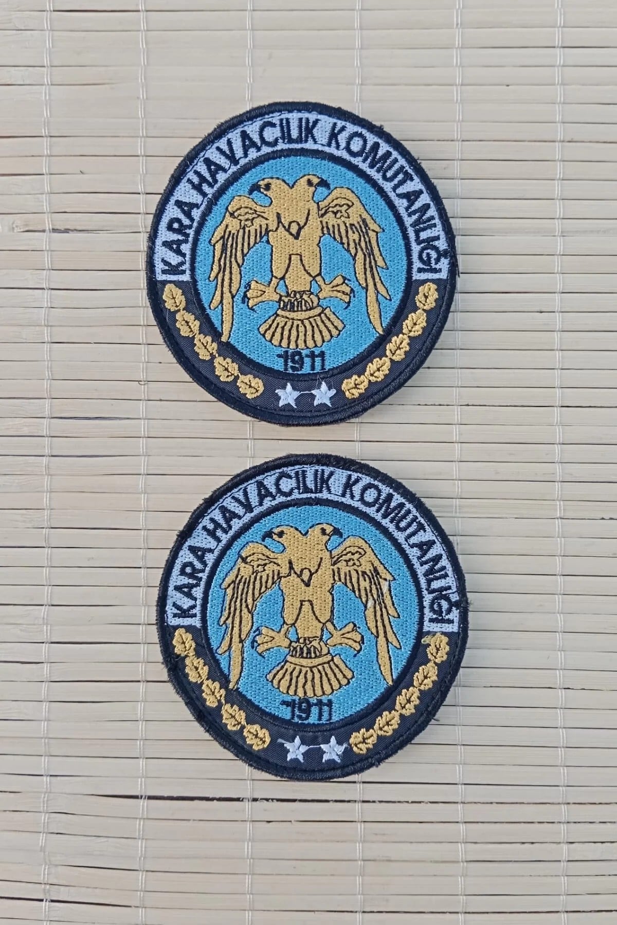 Kara Havacilik Komutanligi 1911 Nakis İslemeli Arma Pec Patch